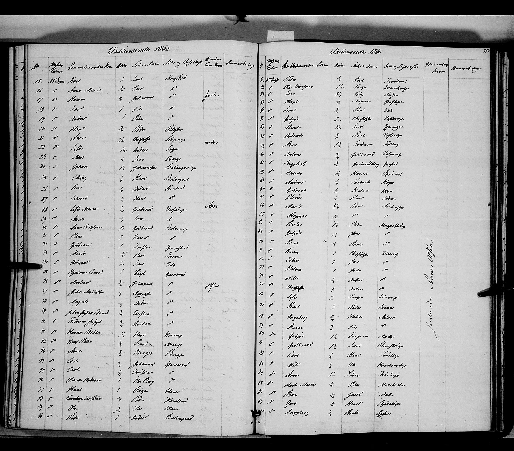 Jevnaker prestekontor, AV/SAH-PREST-116/H/Ha/Haa/L0007: Parish register (official) no. 7, 1858-1876, p. 314