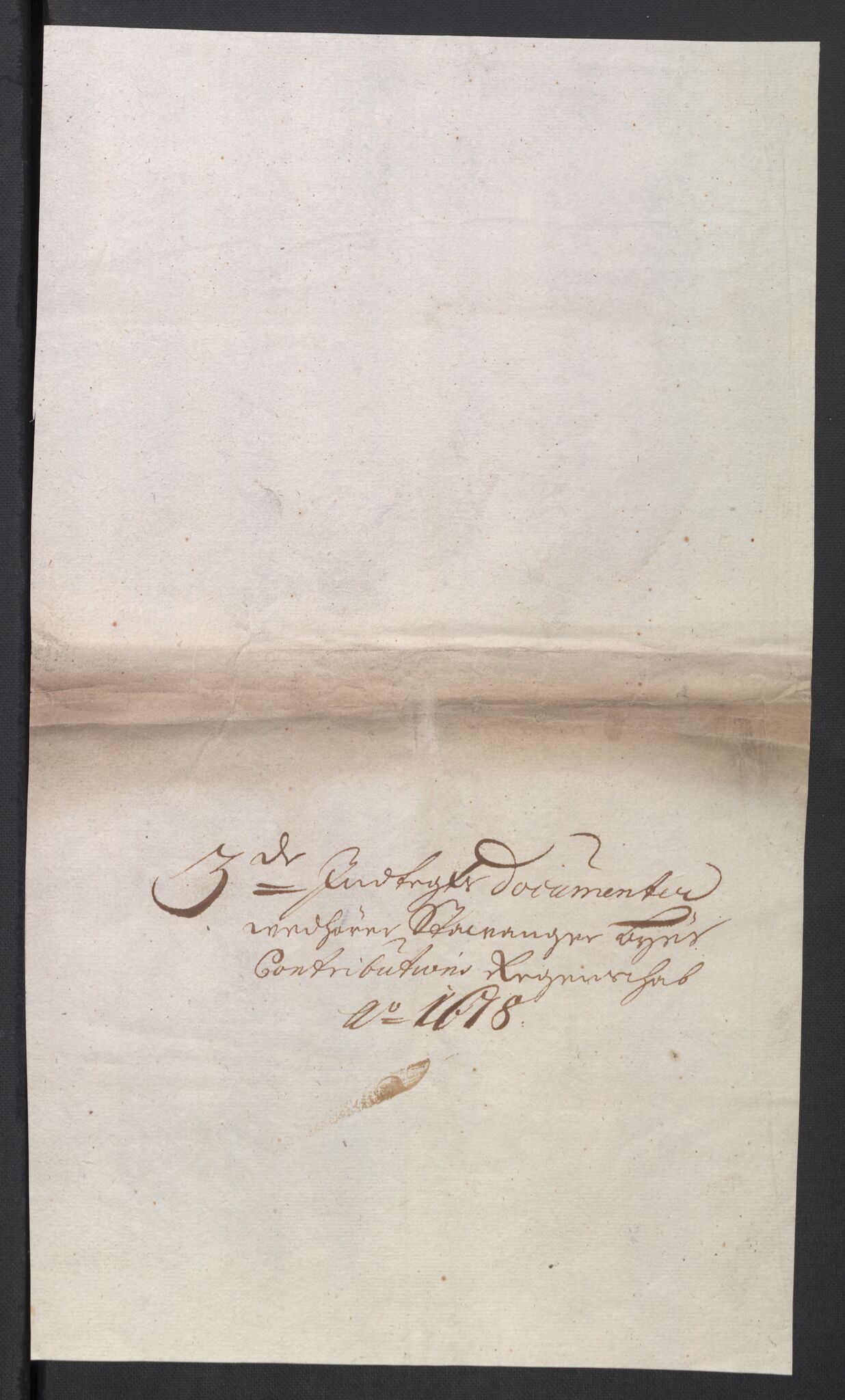 Rentekammeret inntil 1814, Reviderte regnskaper, Byregnskaper, RA/EA-4066/R/Ro/L0300: [O3] Kontribusjonsregnskap, 1661-1678, p. 366