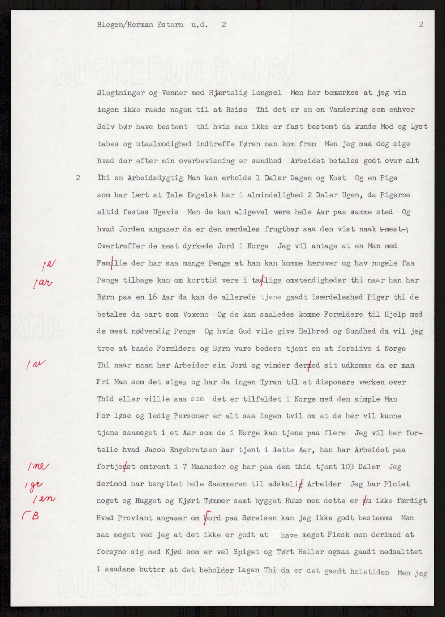 Samlinger til kildeutgivelse, Amerikabrevene, AV/RA-EA-4057/F/L0004: Innlån fra Akershus: Amundsenarkivet - Breen, 1838-1914, p. 93