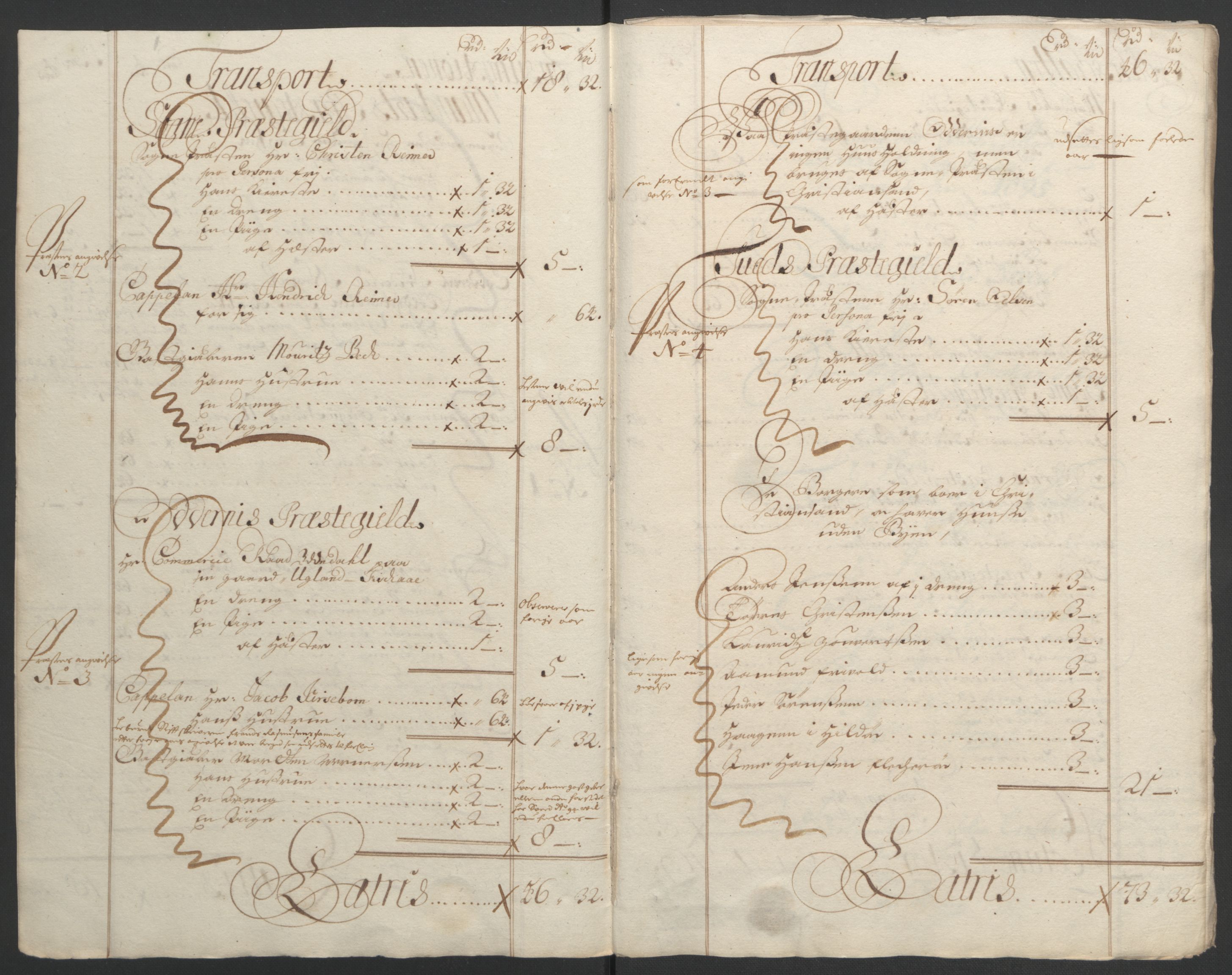 Rentekammeret inntil 1814, Reviderte regnskaper, Fogderegnskap, AV/RA-EA-4092/R43/L2545: Fogderegnskap Lista og Mandal, 1694-1695, p. 262