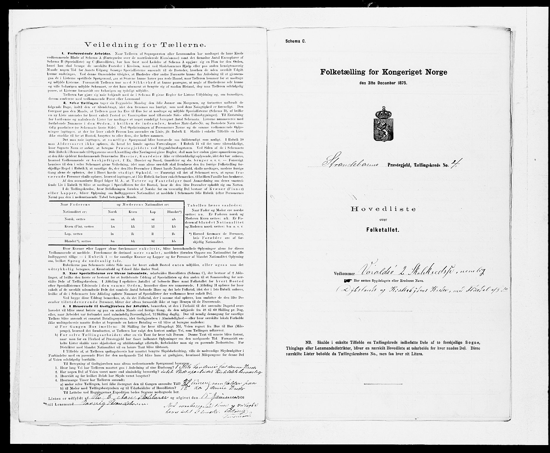 SAB, 1875 census for 1226P Strandebarm, 1875, p. 10