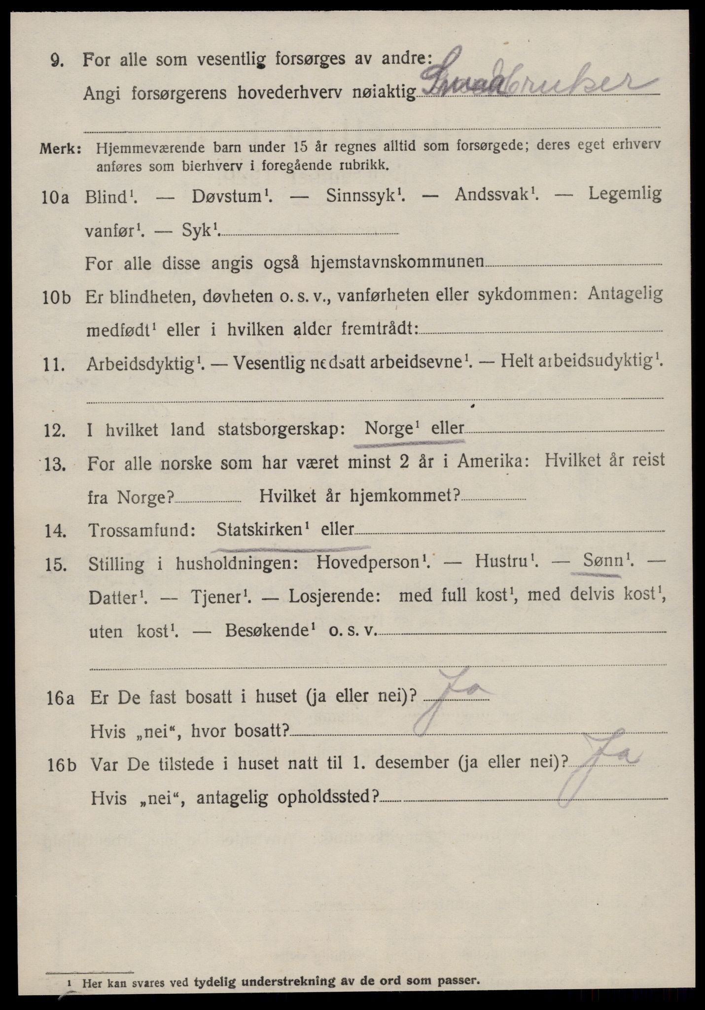 SAT, 1920 census for Ørsta, 1920, p. 6287