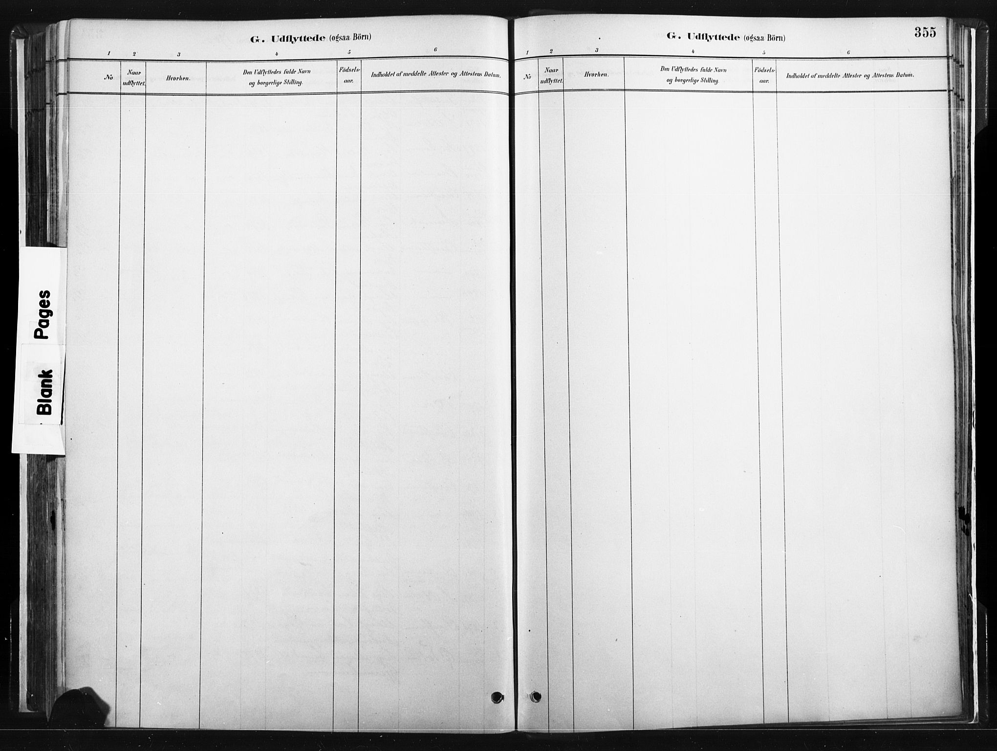 Vinger prestekontor, SAH/PREST-024/H/Ha/Haa/L0014: Parish register (official) no. 14, 1881-1900, p. 355