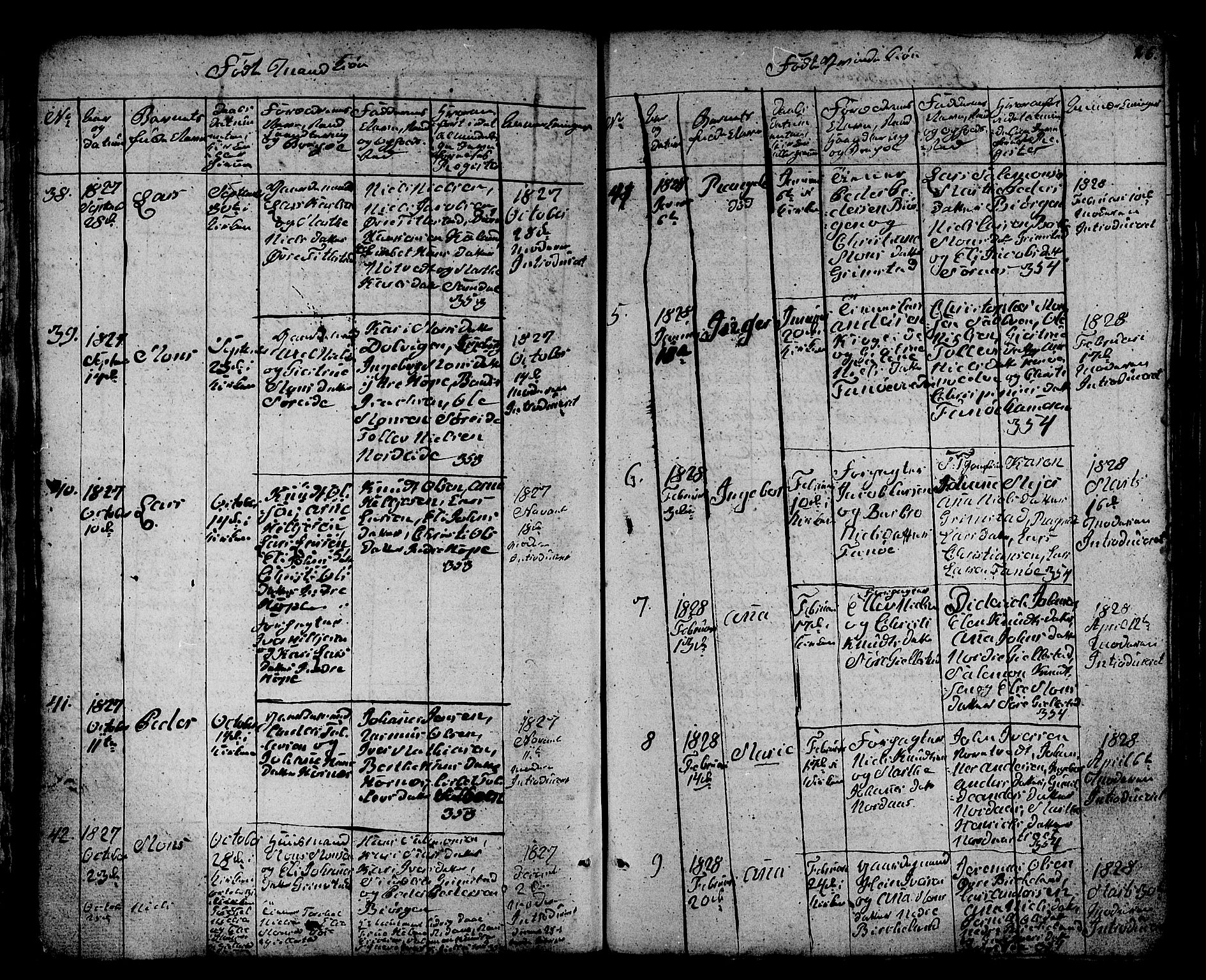 Fana Sokneprestembete, AV/SAB-A-75101/H/Hab/Habc/L0001: Parish register (copy) no. C 1, 1824-1837, p. 26