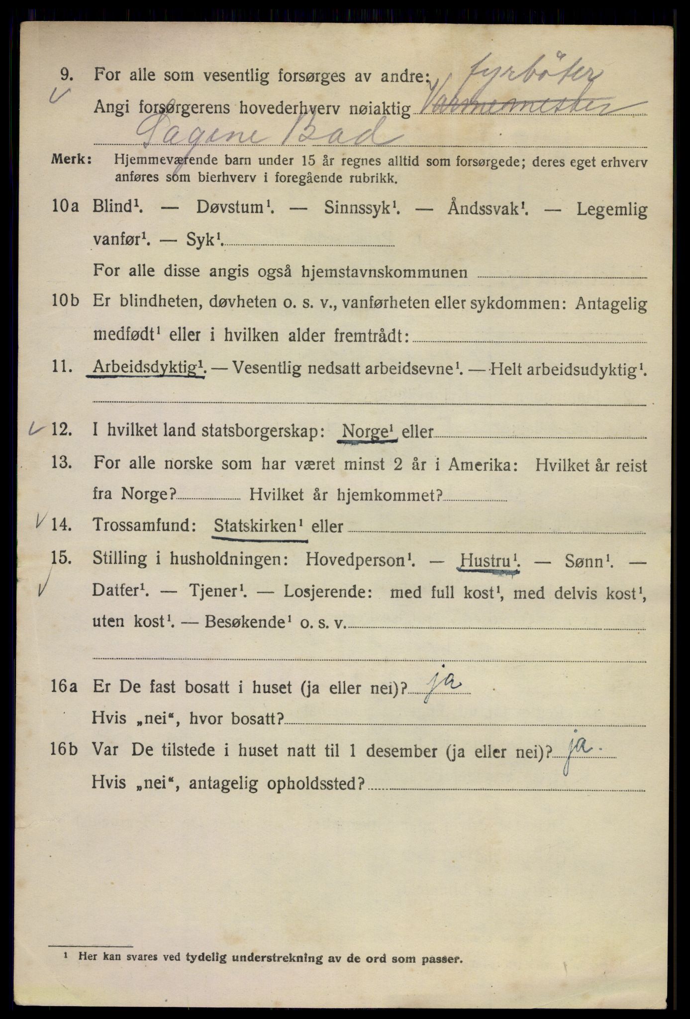 SAO, 1920 census for Kristiania, 1920, p. 477646