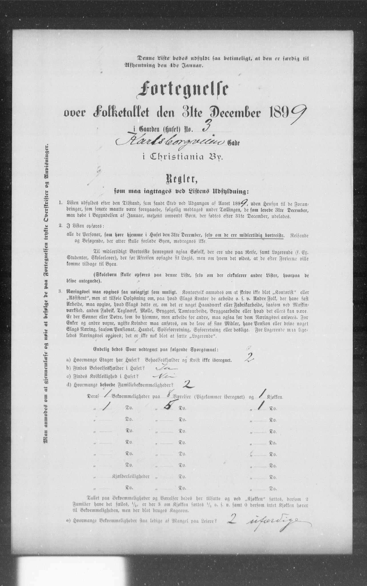 OBA, Municipal Census 1899 for Kristiania, 1899, p. 6371