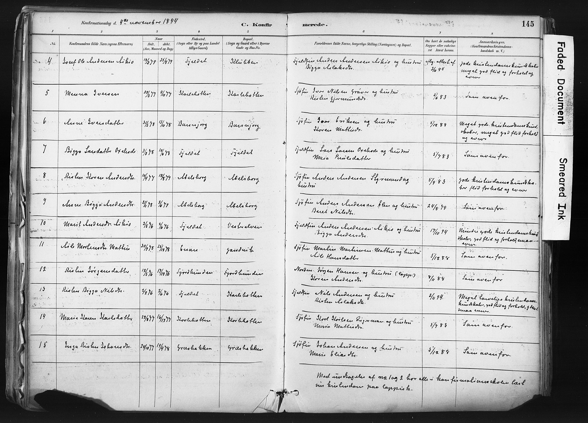 Nesseby sokneprestkontor, AV/SATØ-S-1330/H/Ha/L0006kirke: Parish register (official) no. 6, 1885-1985, p. 145