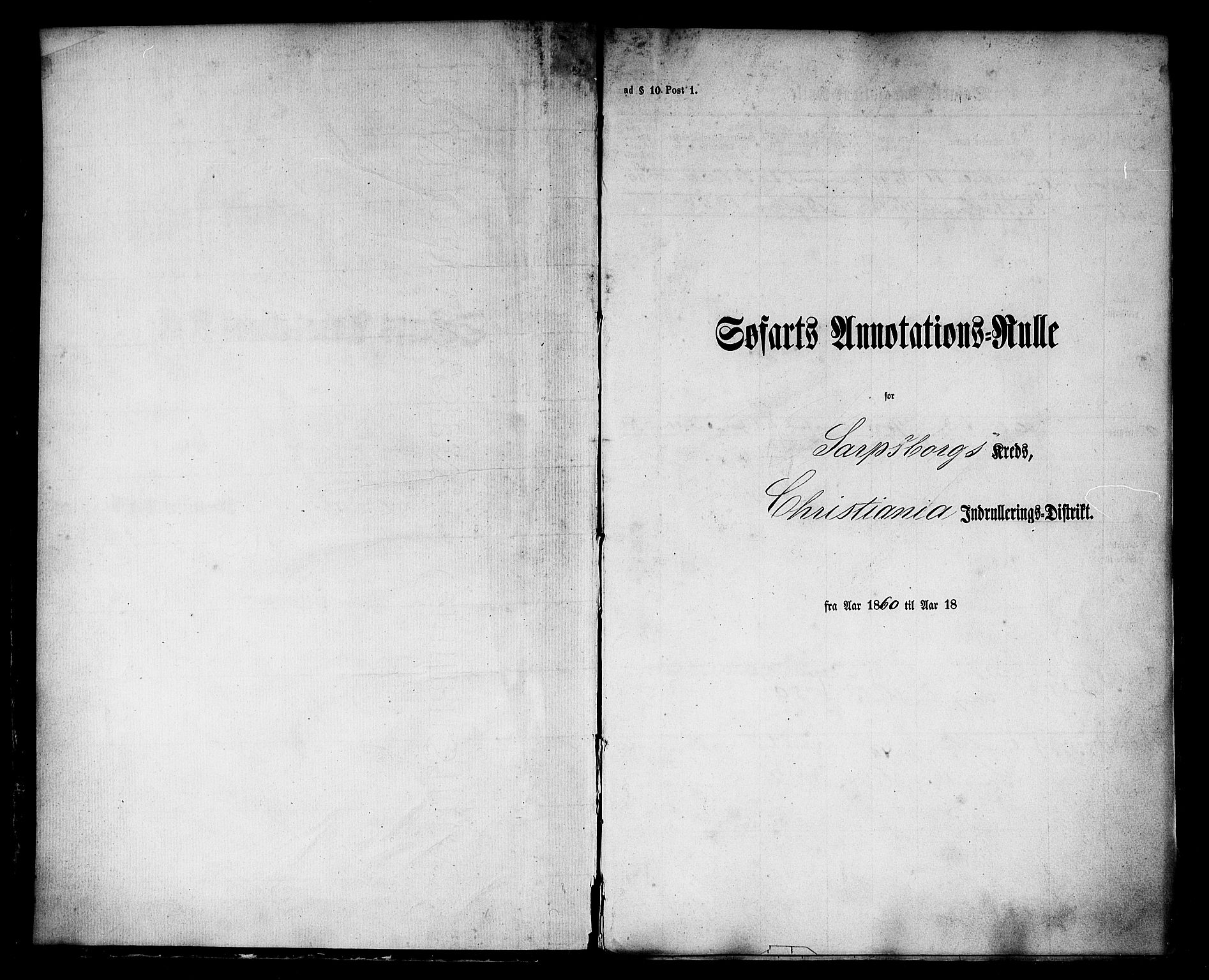 Sarpsborg mønstringskontor, SAO/A-10569c/F/Fc/Fca/L0002: Annotasjonsrulle, 1860-1868, p. 2