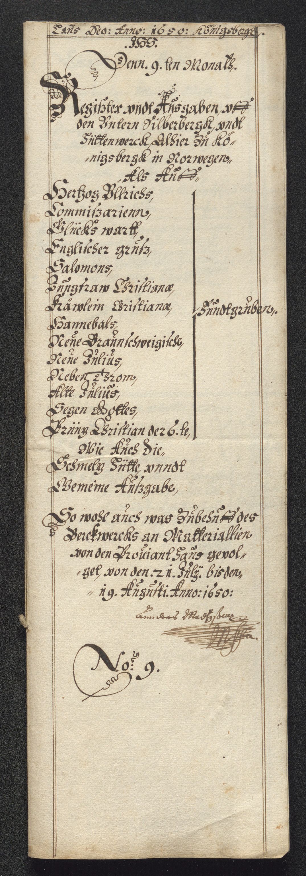 Kongsberg Sølvverk 1623-1816, SAKO/EA-3135/001/D/Dc/Dcd/L0024: Utgiftsregnskap for gruver m.m. , 1650, p. 474