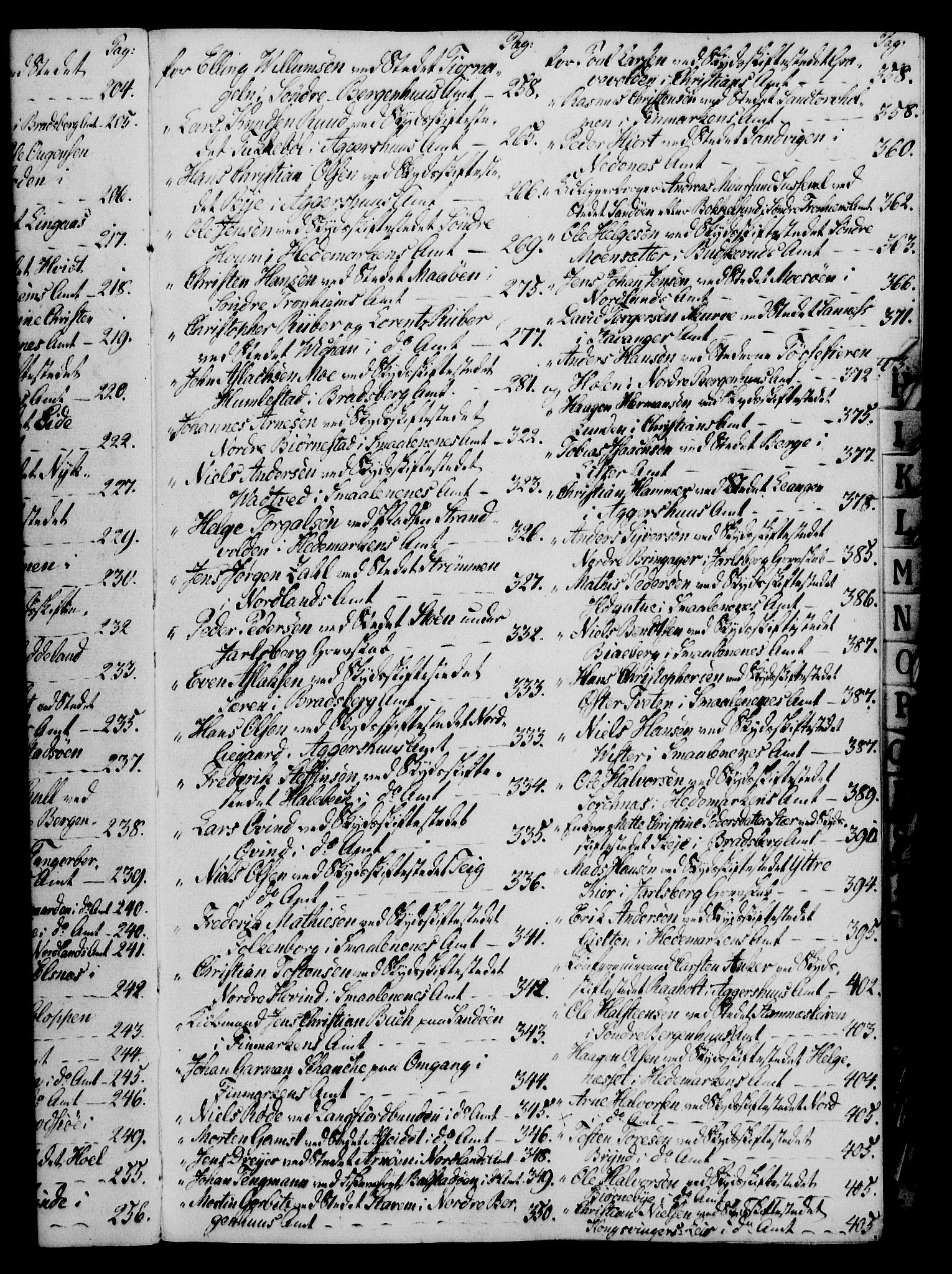Rentekammeret, Kammerkanselliet, AV/RA-EA-3111/G/Gg/Gga/L0019: Norsk ekspedisjonsprotokoll med register (merket RK 53.19), 1807-1810