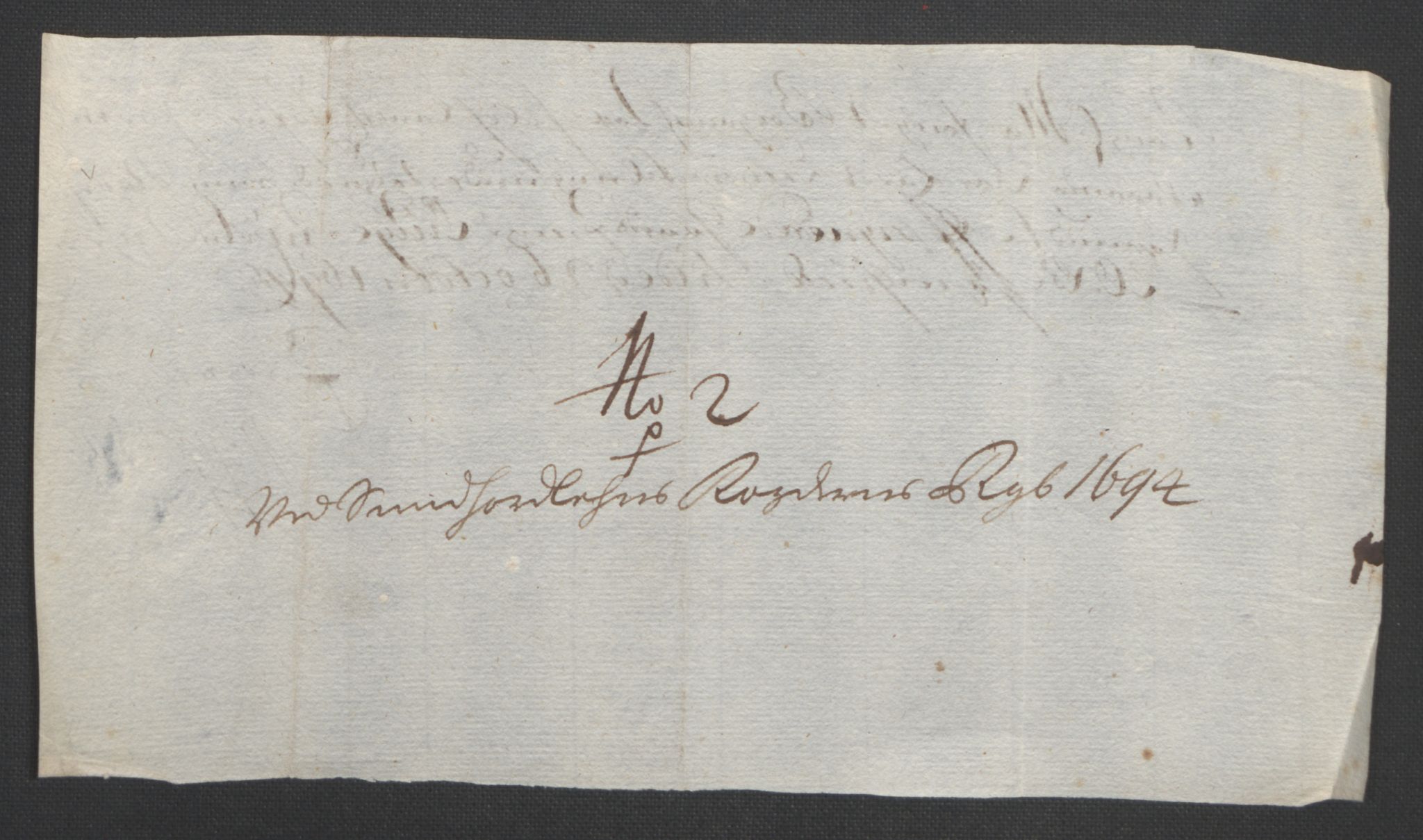 Rentekammeret inntil 1814, Reviderte regnskaper, Fogderegnskap, AV/RA-EA-4092/R48/L2975: Fogderegnskap Sunnhordland og Hardanger, 1694, p. 115