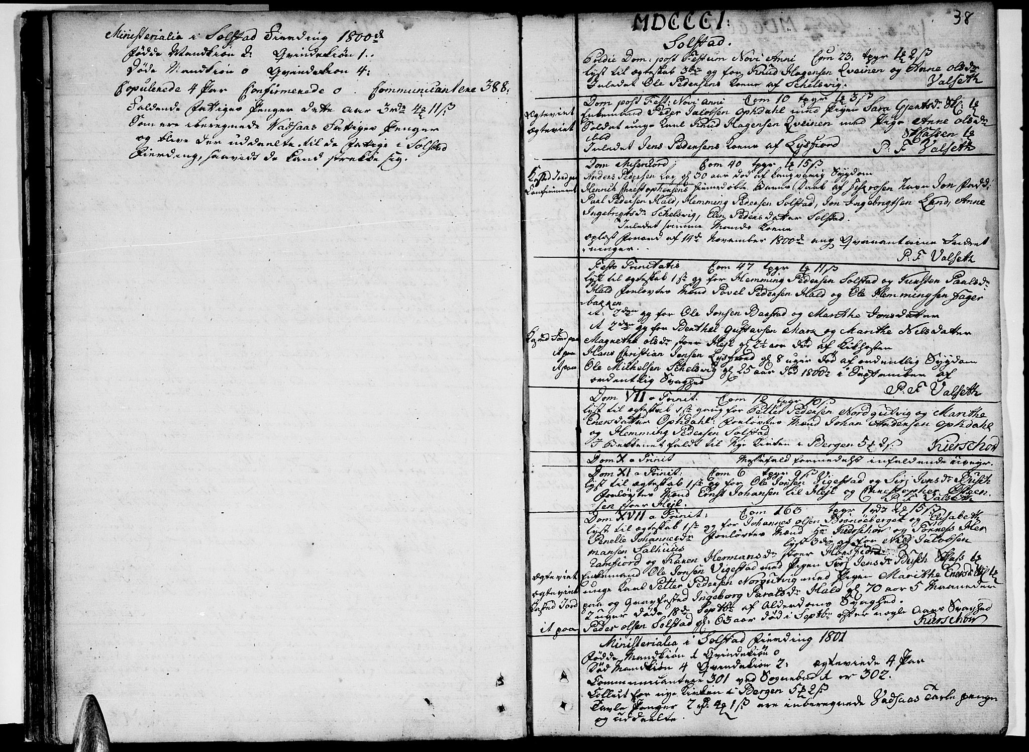 Ministerialprotokoller, klokkerbøker og fødselsregistre - Nordland, AV/SAT-A-1459/811/L0164: Parish register (official) no. 811A02, 1752-1819, p. 38