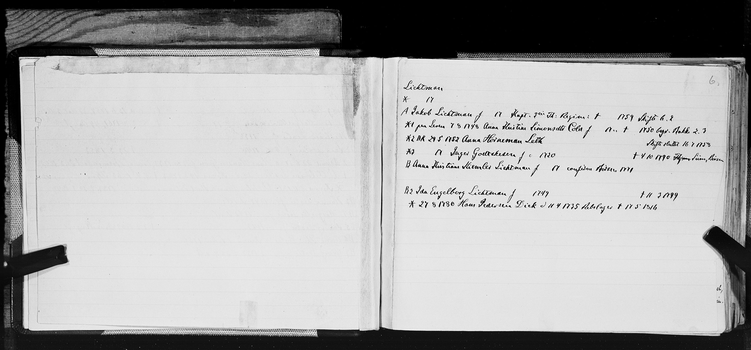 Hornemans samlinger, SAT/PA-X/A/L0017b: L - Ø, 1600-1886