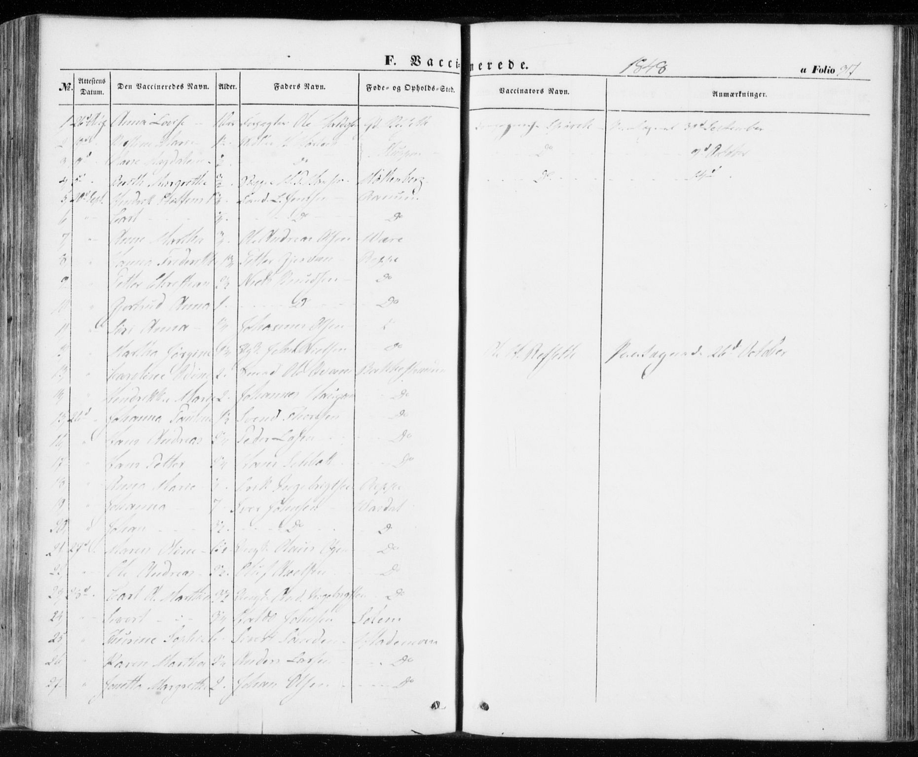 Ministerialprotokoller, klokkerbøker og fødselsregistre - Sør-Trøndelag, SAT/A-1456/606/L0291: Parish register (official) no. 606A06, 1848-1856, p. 317