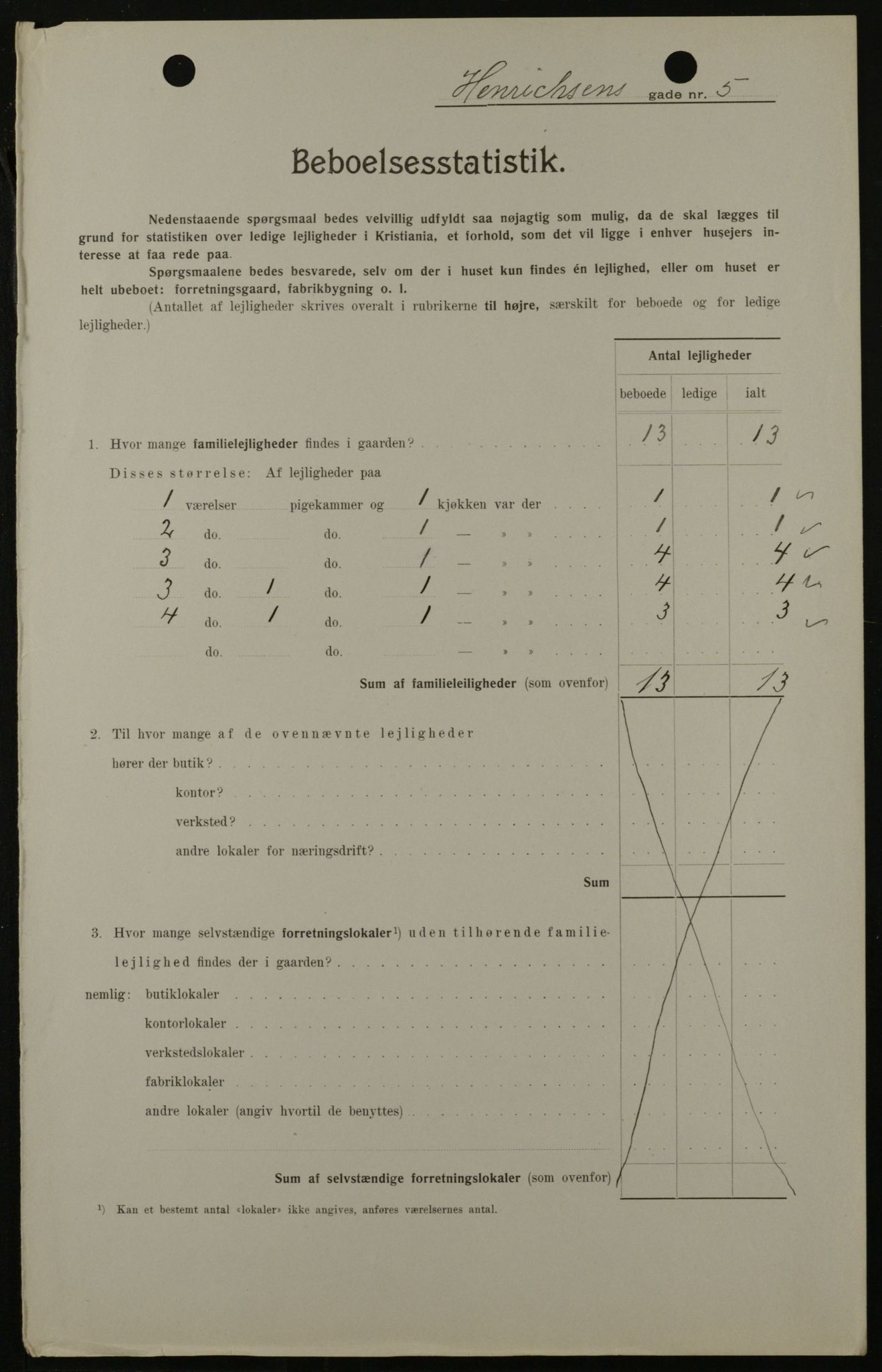 OBA, Municipal Census 1908 for Kristiania, 1908, p. 34692