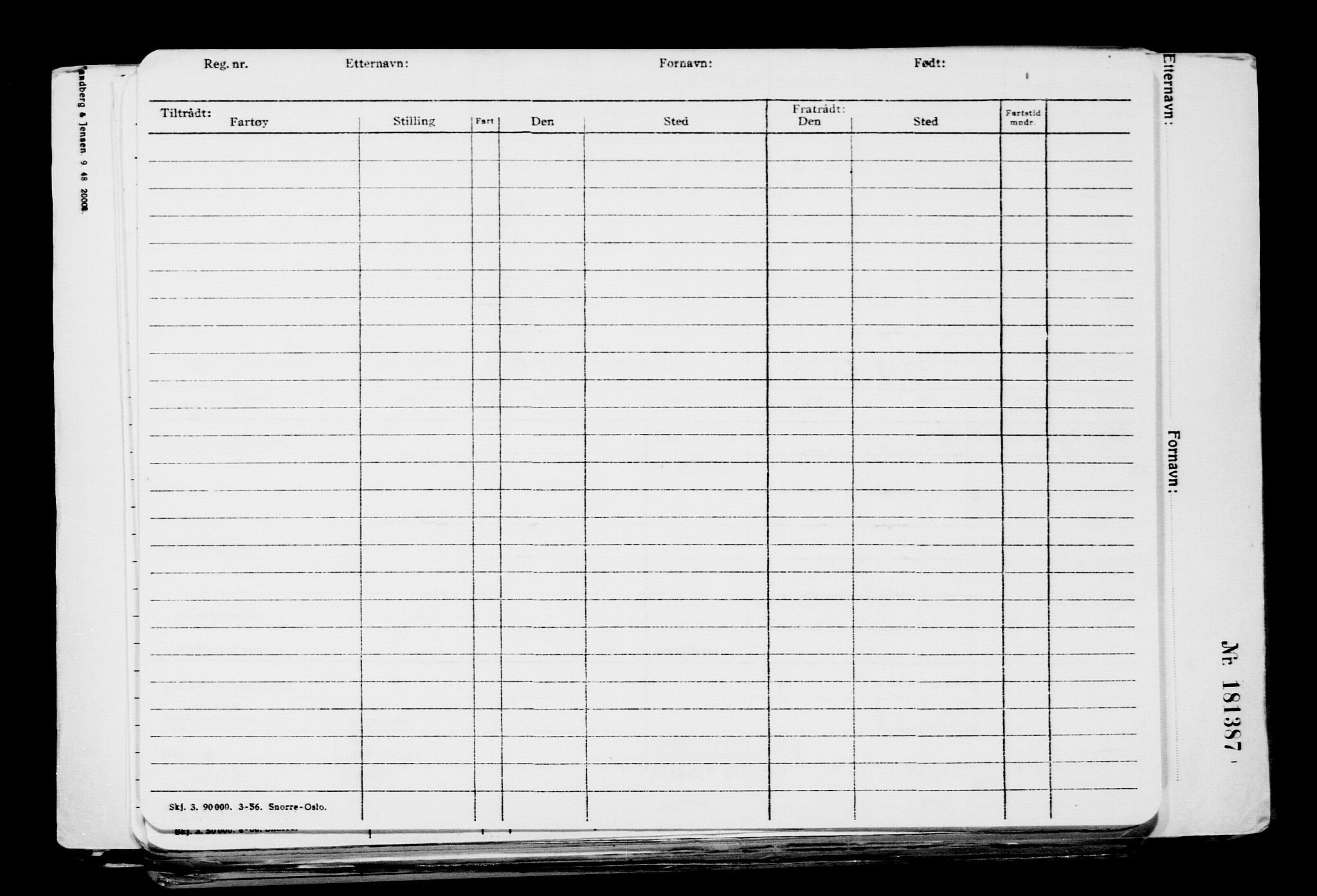Direktoratet for sjømenn, AV/RA-S-3545/G/Gb/L0069: Hovedkort, 1907, p. 696