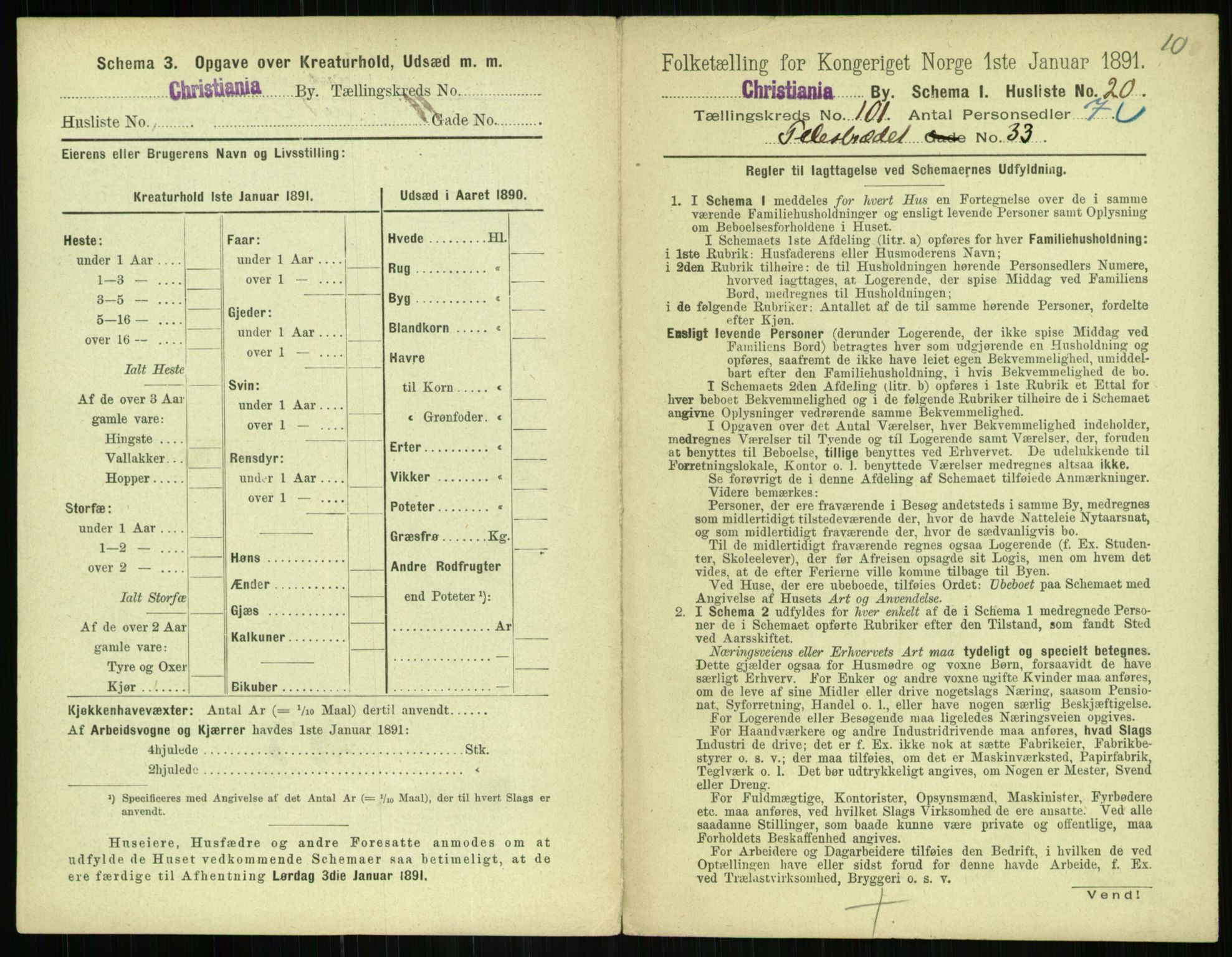 RA, 1891 census for 0301 Kristiania, 1891, p. 49999