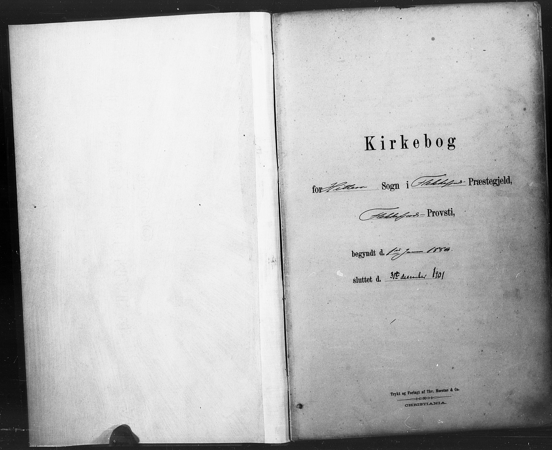 Flekkefjord sokneprestkontor, SAK/1111-0012/F/Fa/Fab/L0006: Parish register (official) no. A 6, 1886-1901