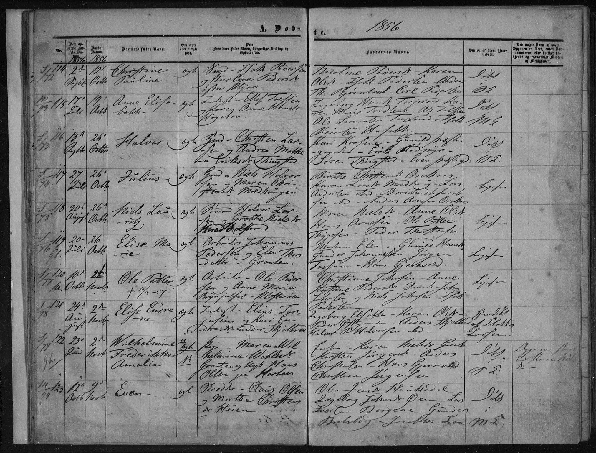 Solum kirkebøker, SAKO/A-306/F/Fa/L0007: Parish register (official) no. I 7, 1856-1864, p. 11