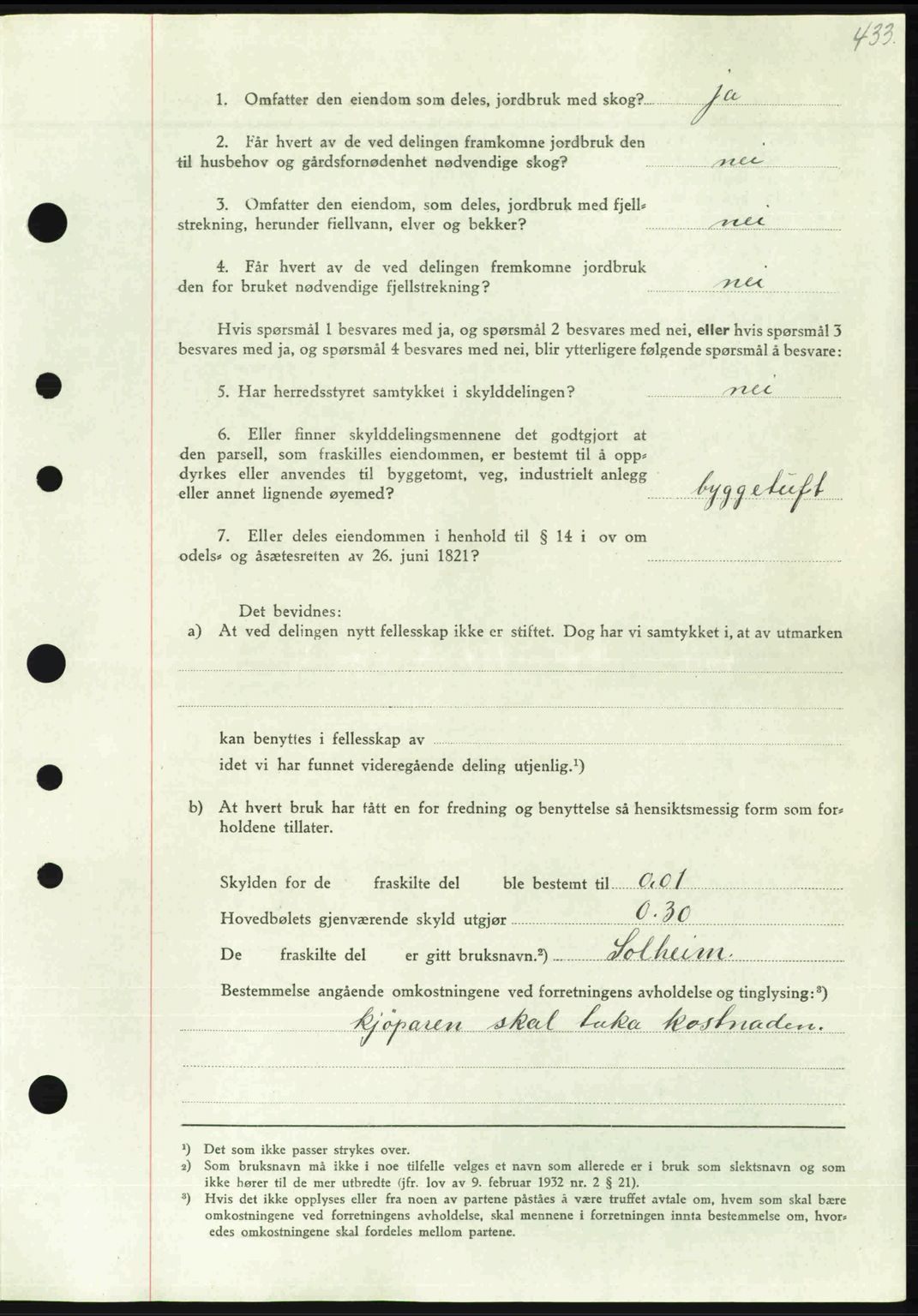 Nordmøre sorenskriveri, AV/SAT-A-4132/1/2/2Ca: Mortgage book no. A103, 1946-1947, Diary no: : 2506/1946