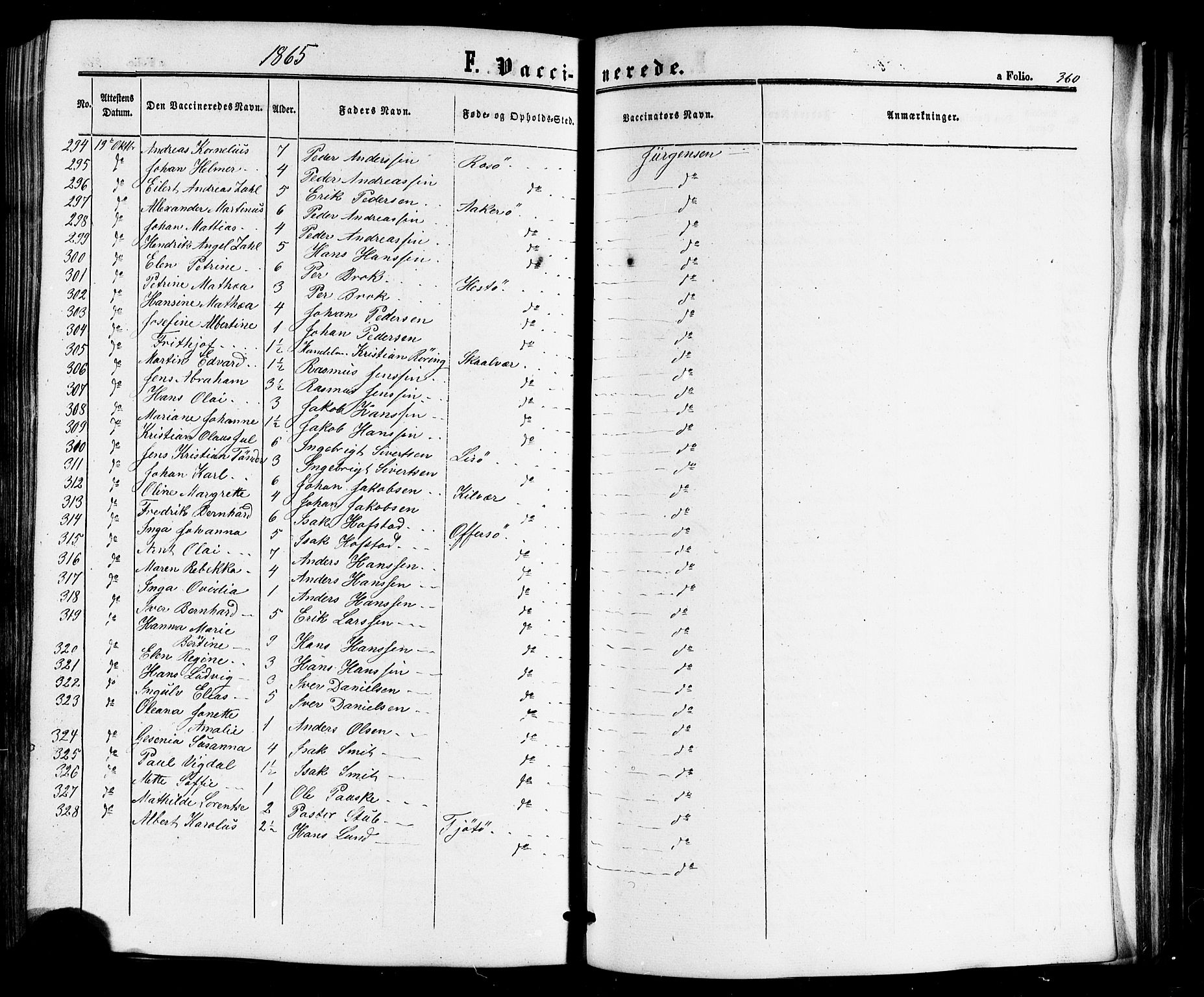 Ministerialprotokoller, klokkerbøker og fødselsregistre - Nordland, AV/SAT-A-1459/817/L0262: Parish register (official) no. 817A03/ 1, 1862-1877, p. 360