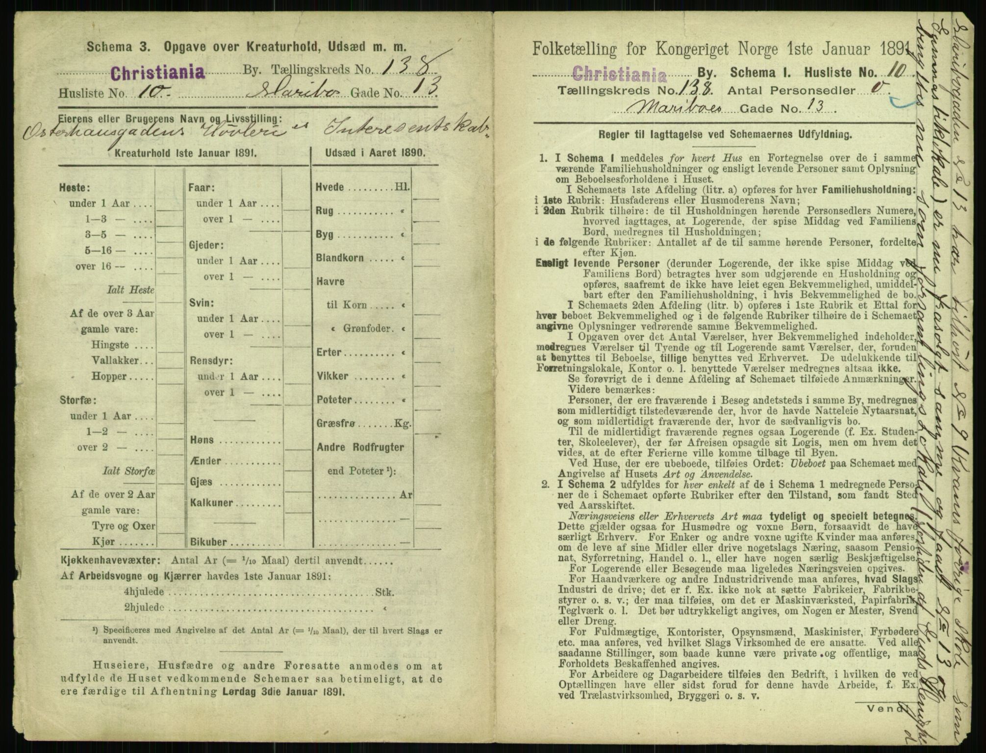 RA, 1891 census for 0301 Kristiania, 1891, p. 76493