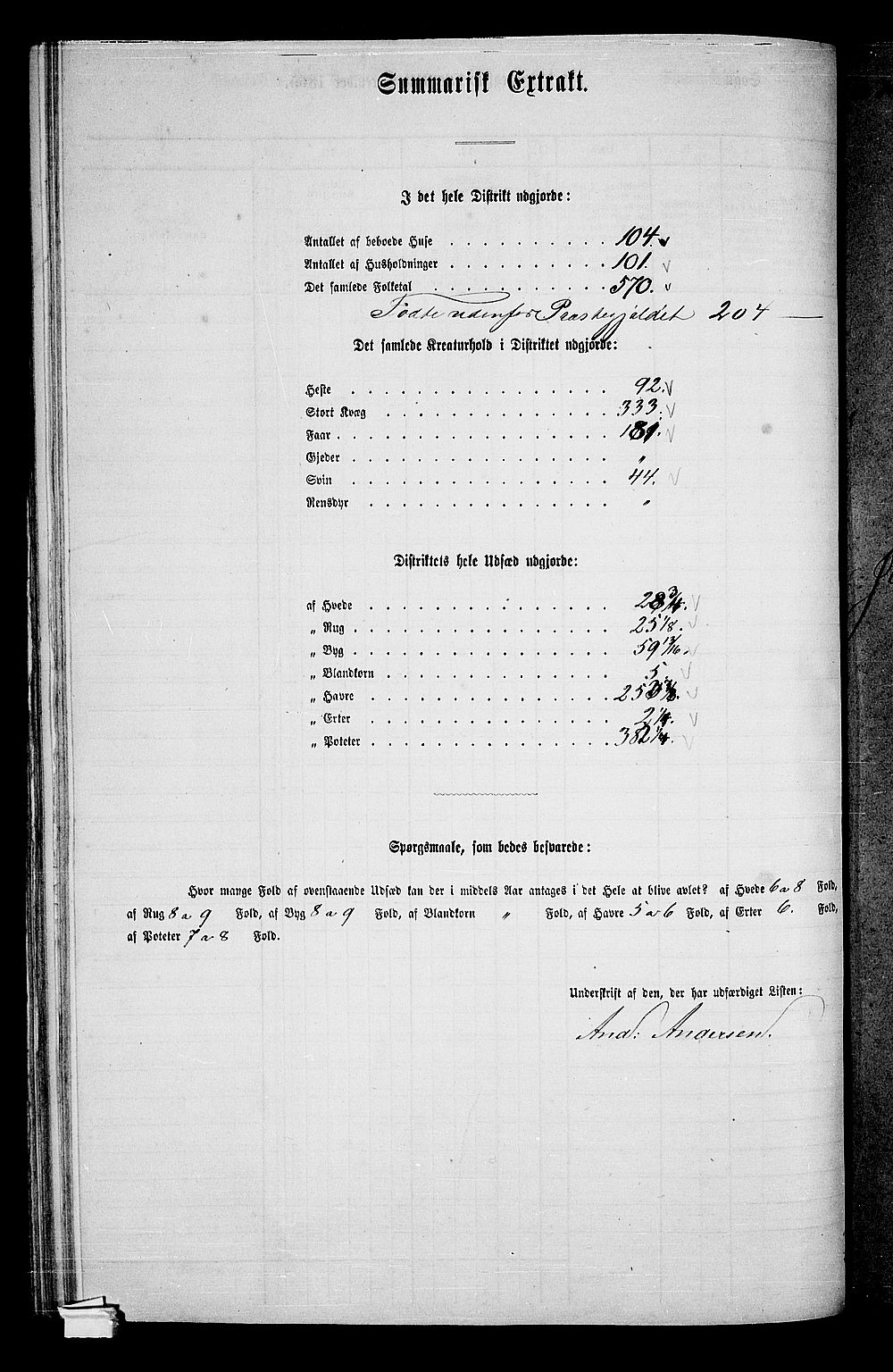 RA, 1865 census for Skoger, 1865, p. 93