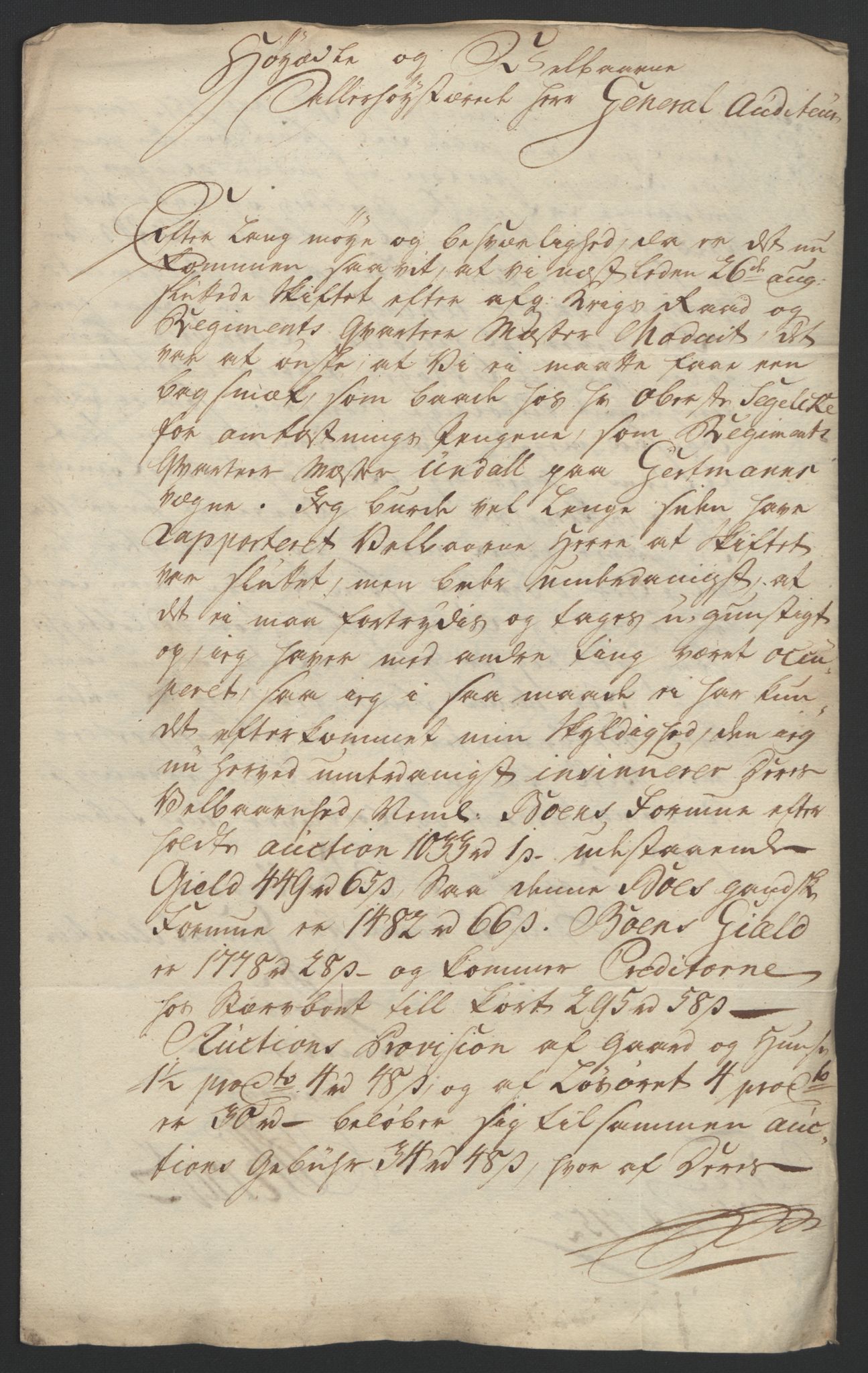 Forsvaret, Generalauditøren, AV/RA-RAFA-1772/F/Fj/Fja/L0022: --, 1733-1821, p. 576