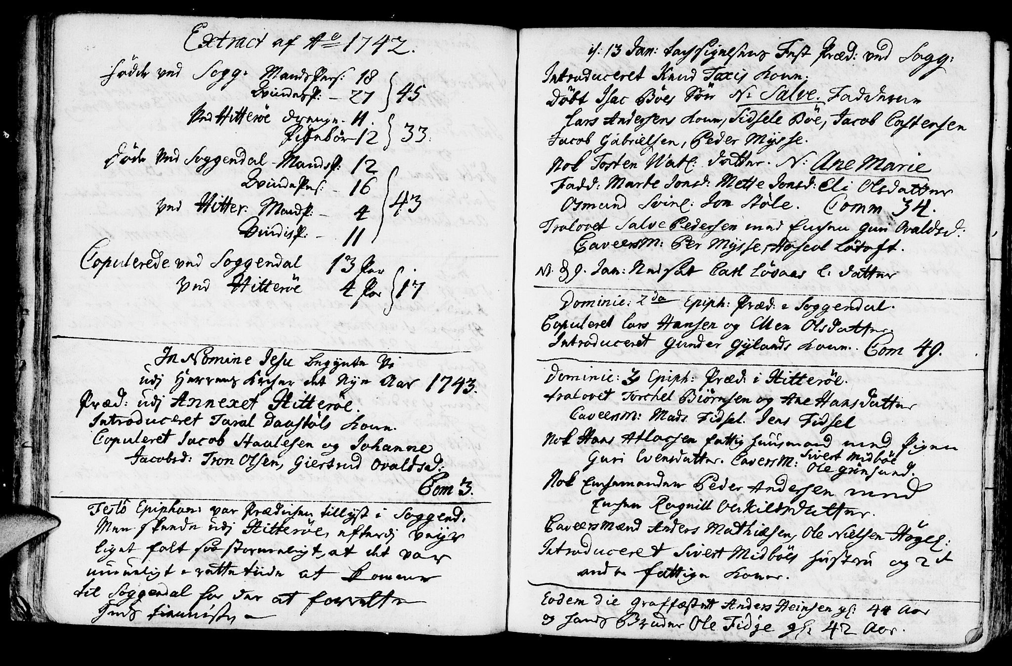 Sokndal sokneprestkontor, AV/SAST-A-101808: Parish register (official) no. A 3, 1740-1806