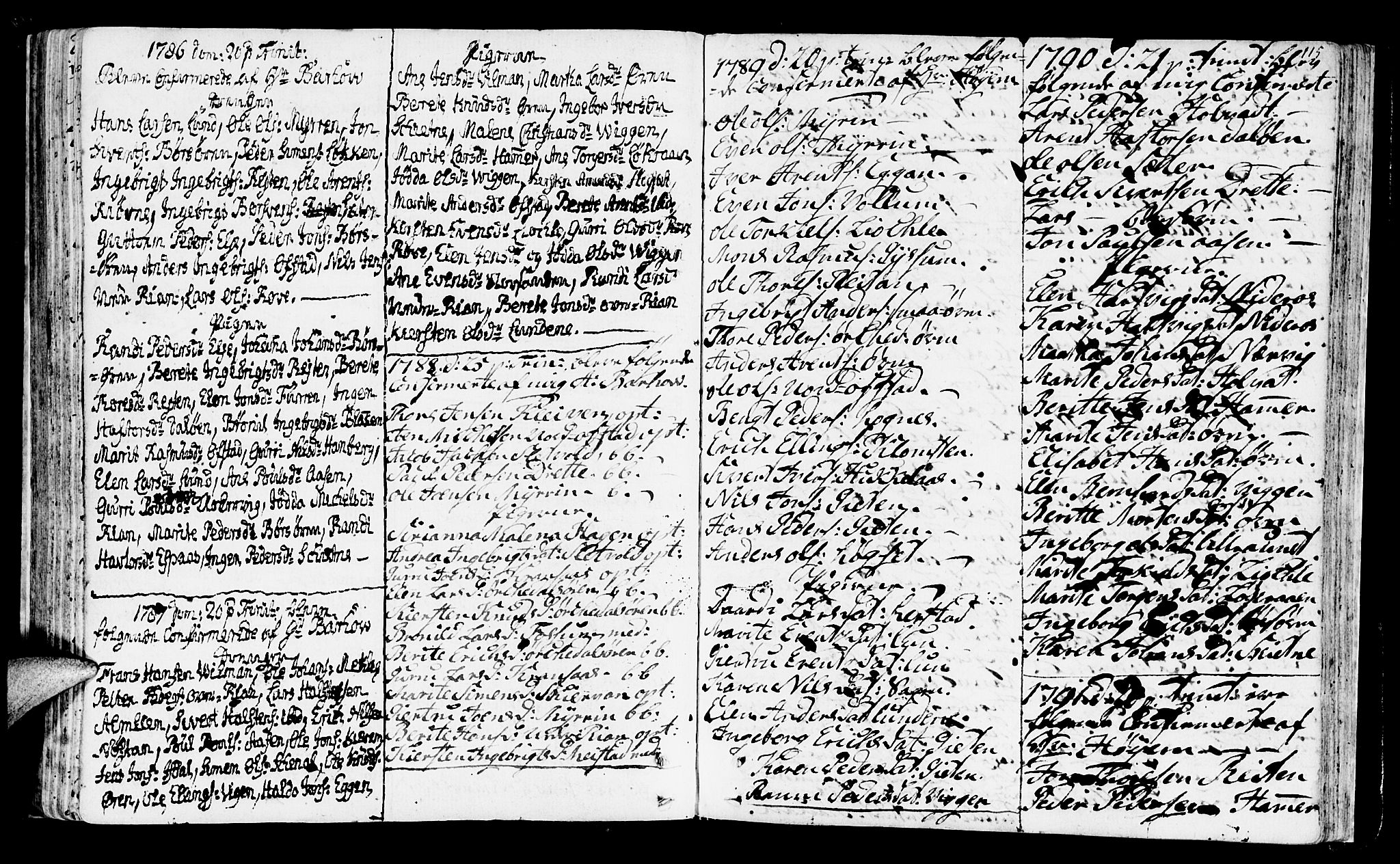 Ministerialprotokoller, klokkerbøker og fødselsregistre - Sør-Trøndelag, SAT/A-1456/665/L0768: Parish register (official) no. 665A03, 1754-1803, p. 115