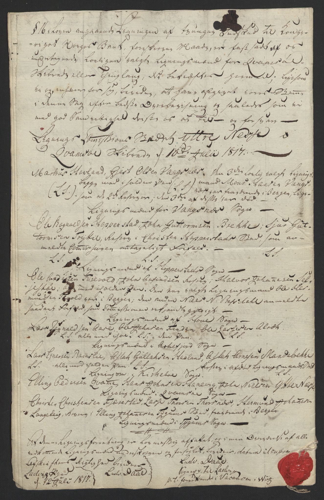 Sølvskatten 1816, NOBA/SOLVSKATTEN/A/L0042: Bind 43: Ytre og Indre Sogn fogderi, 1816-1822, p. 33