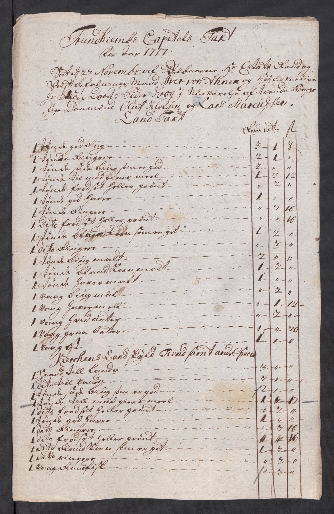 Rentekammeret inntil 1814, Reviderte regnskaper, Fogderegnskap, RA/EA-4092/R68/L4764: Fogderegnskap Senja og Troms, 1718, p. 261