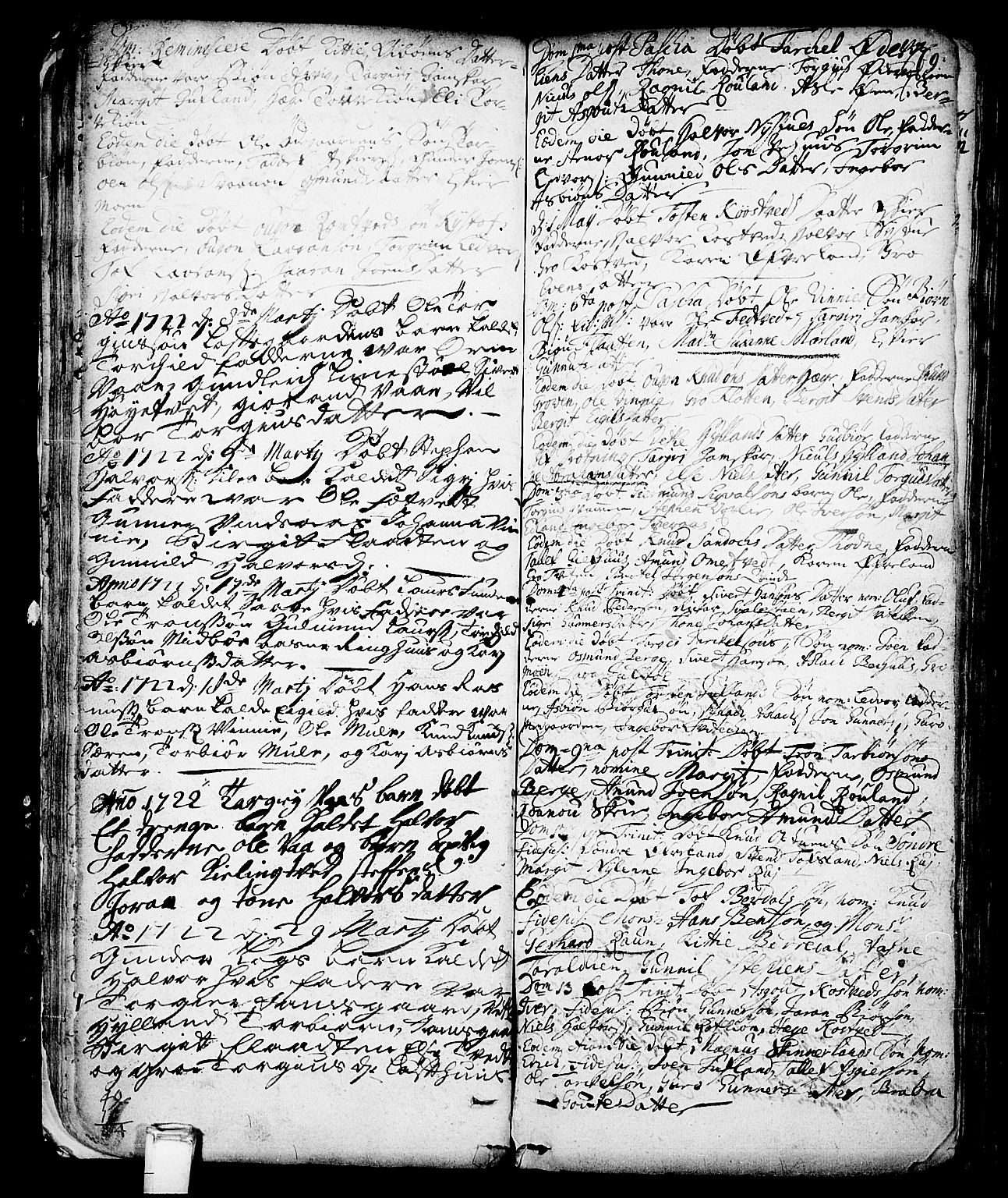 Vinje kirkebøker, AV/SAKO-A-312/F/Fa/L0001: Parish register (official) no. I 1, 1717-1766, p. 69