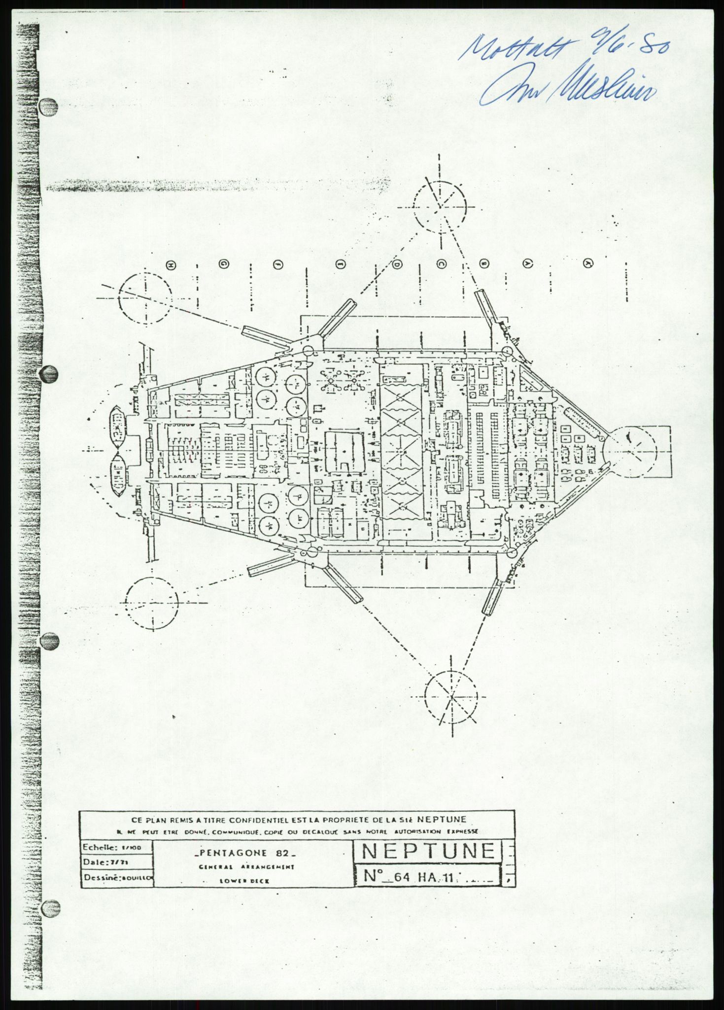 Justisdepartementet, Granskningskommisjonen ved Alexander Kielland-ulykken 27.3.1980, AV/RA-S-1165/D/L0007: B Stavanger Drilling A/S (Doku.liste + B1-B3 av av 4)/C Phillips Petroleum Company Norway (Doku.liste + C1-C12 av 12)/D Forex Neptune (Doku.liste + D1-D8 av 9), 1980-1981, p. 310