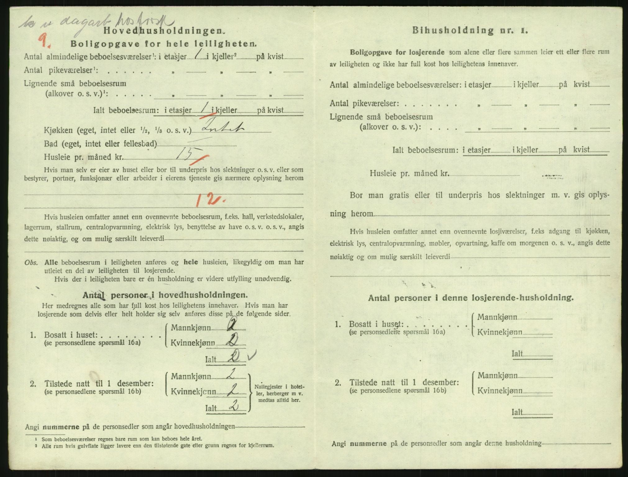 SAK, 1920 census for Grimstad, 1920, p. 1812