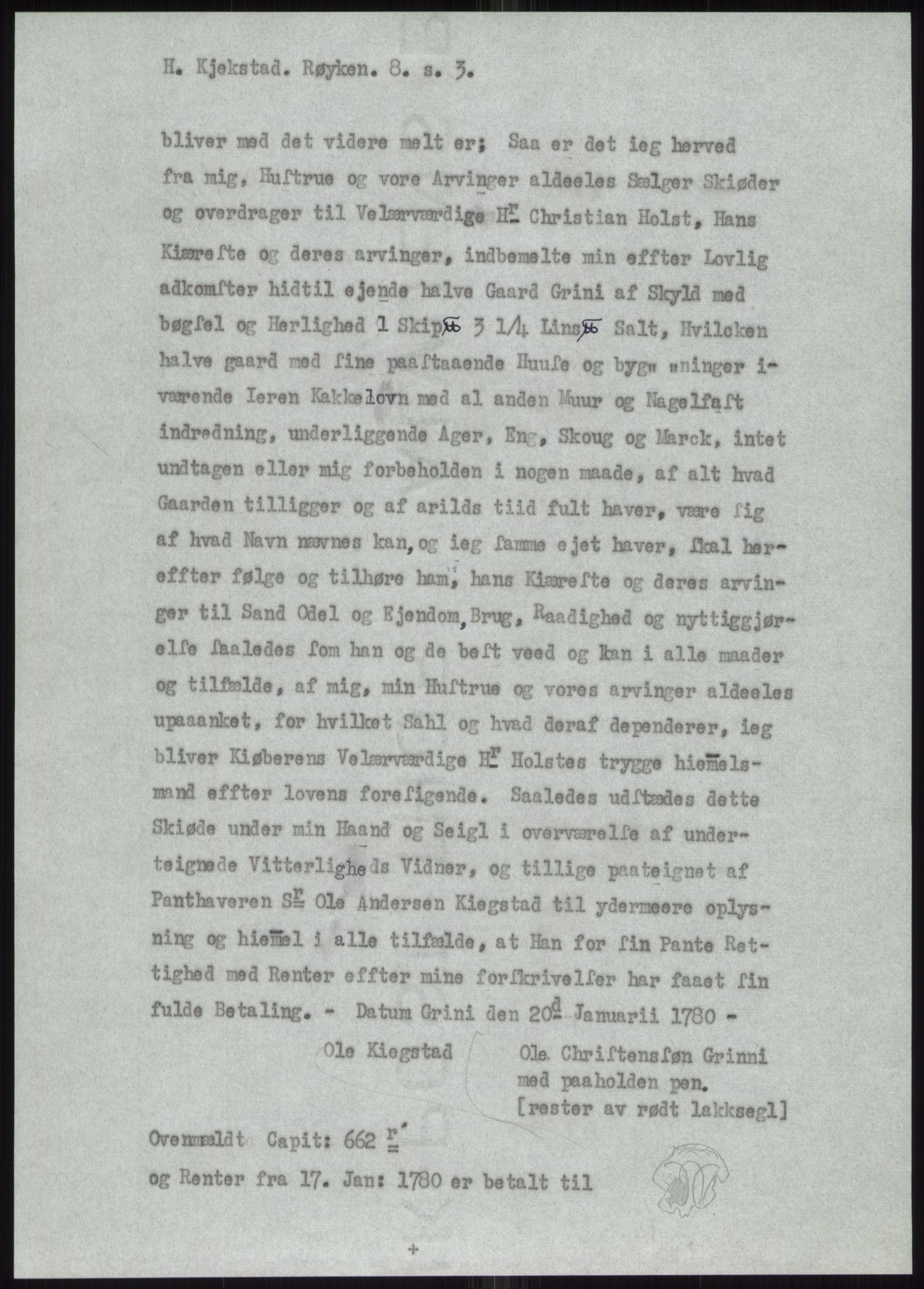 Samlinger til kildeutgivelse, Diplomavskriftsamlingen, AV/RA-EA-4053/H/Ha, p. 2055