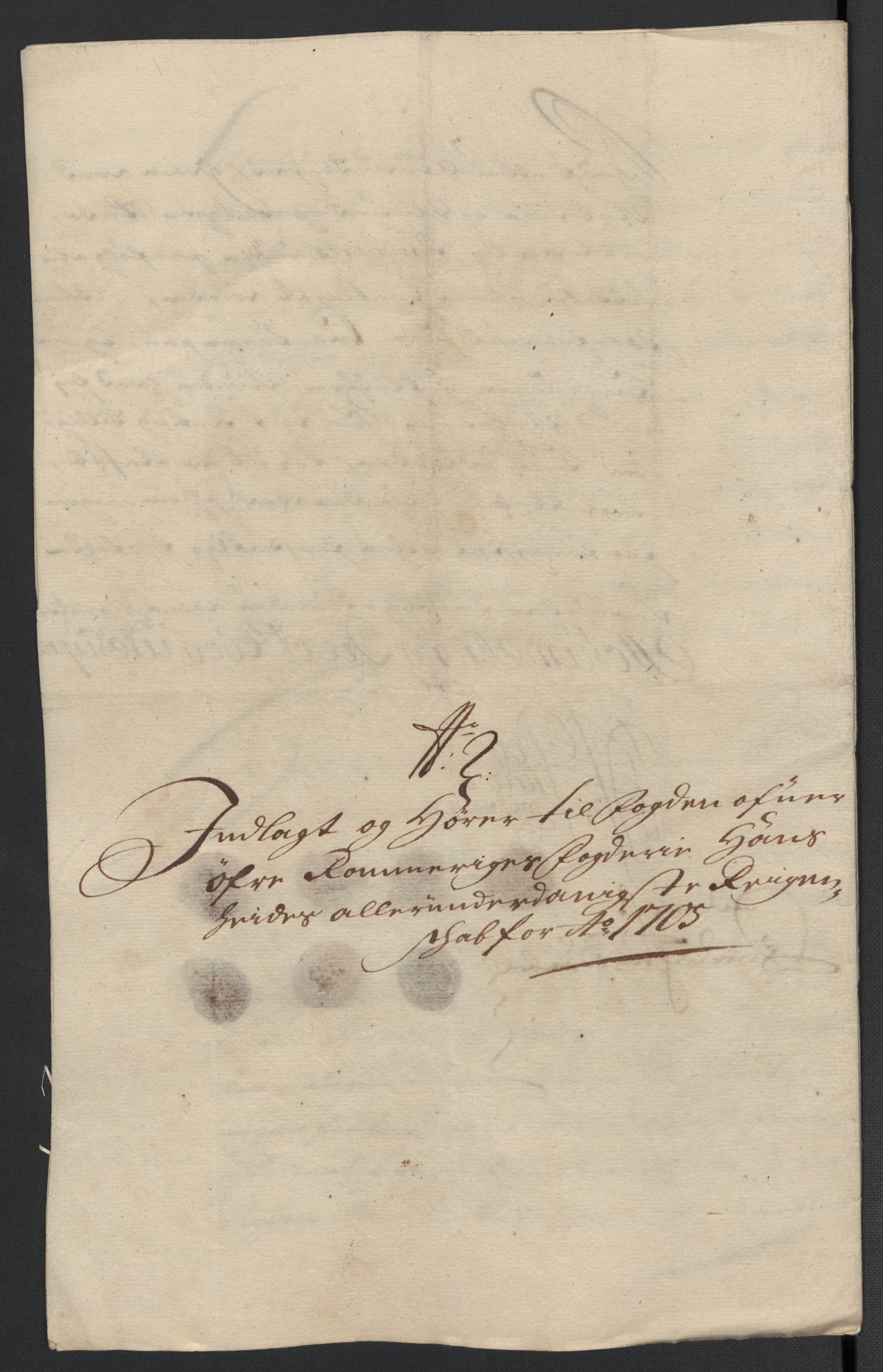 Rentekammeret inntil 1814, Reviderte regnskaper, Fogderegnskap, AV/RA-EA-4092/R12/L0717: Fogderegnskap Øvre Romerike, 1704-1705, p. 264