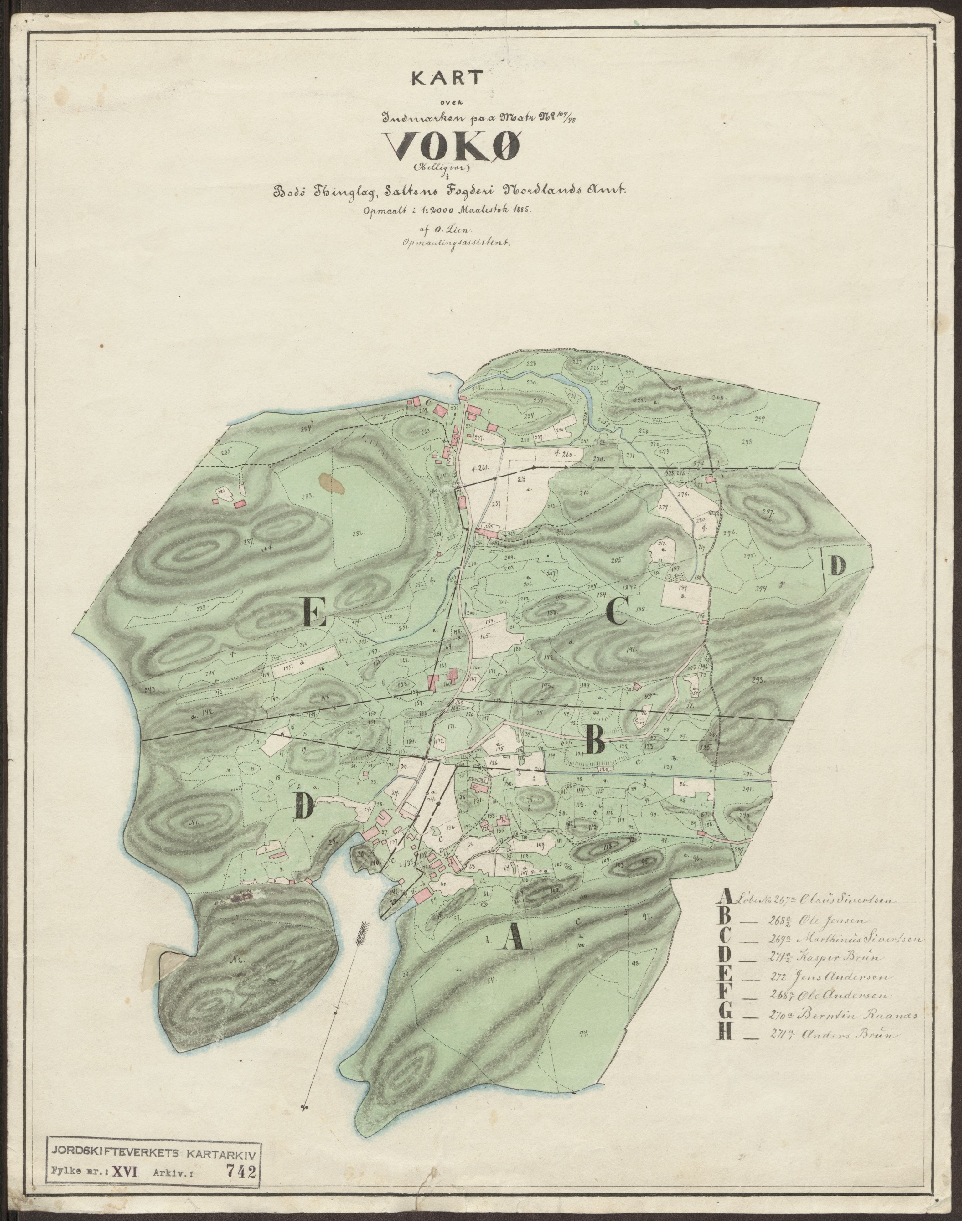 Jordskifteverkets kartarkiv, RA/S-3929/T, 1859-1988, p. 874
