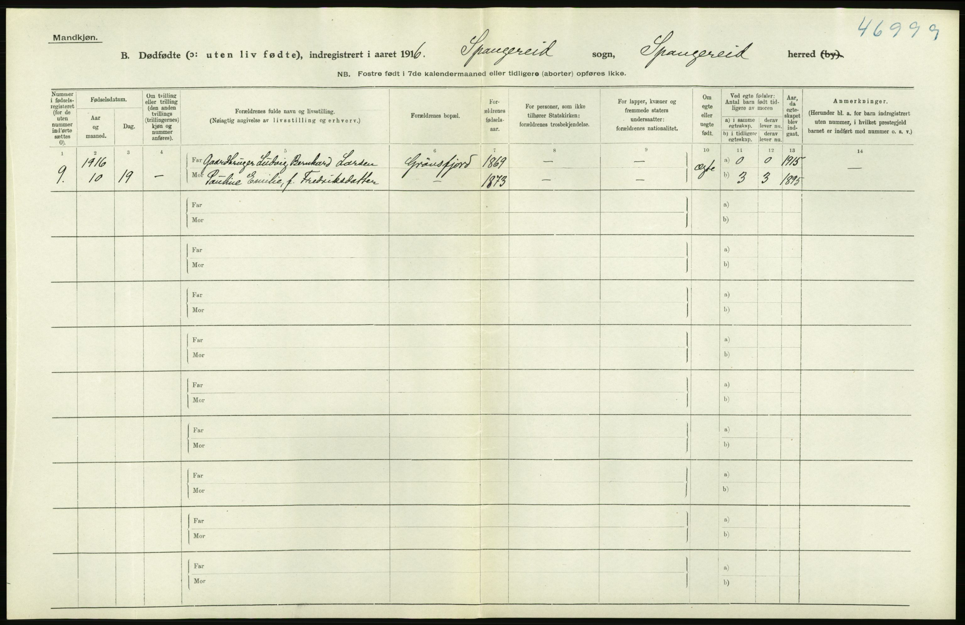 Statistisk sentralbyrå, Sosiodemografiske emner, Befolkning, AV/RA-S-2228/D/Df/Dfb/Dfbf/L0028: Lister og Mandals amt: Gifte, døde, dødfødte. Bygder og byer., 1916, p. 500