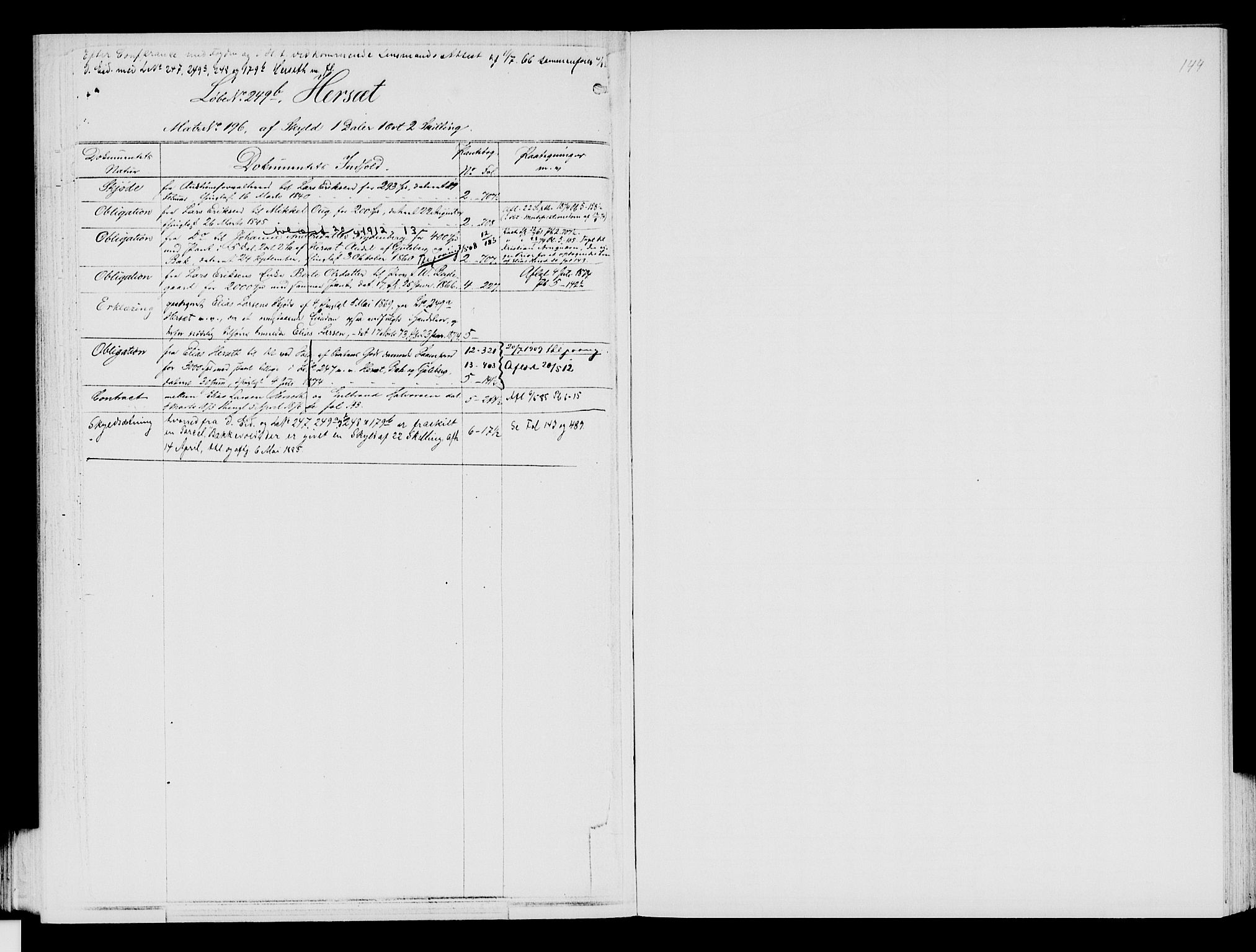 Nord-Hedmark sorenskriveri, SAH/TING-012/H/Ha/Had/Hade/L0001A: Mortgage register no. 4.1a, 1871-1940, p. 144