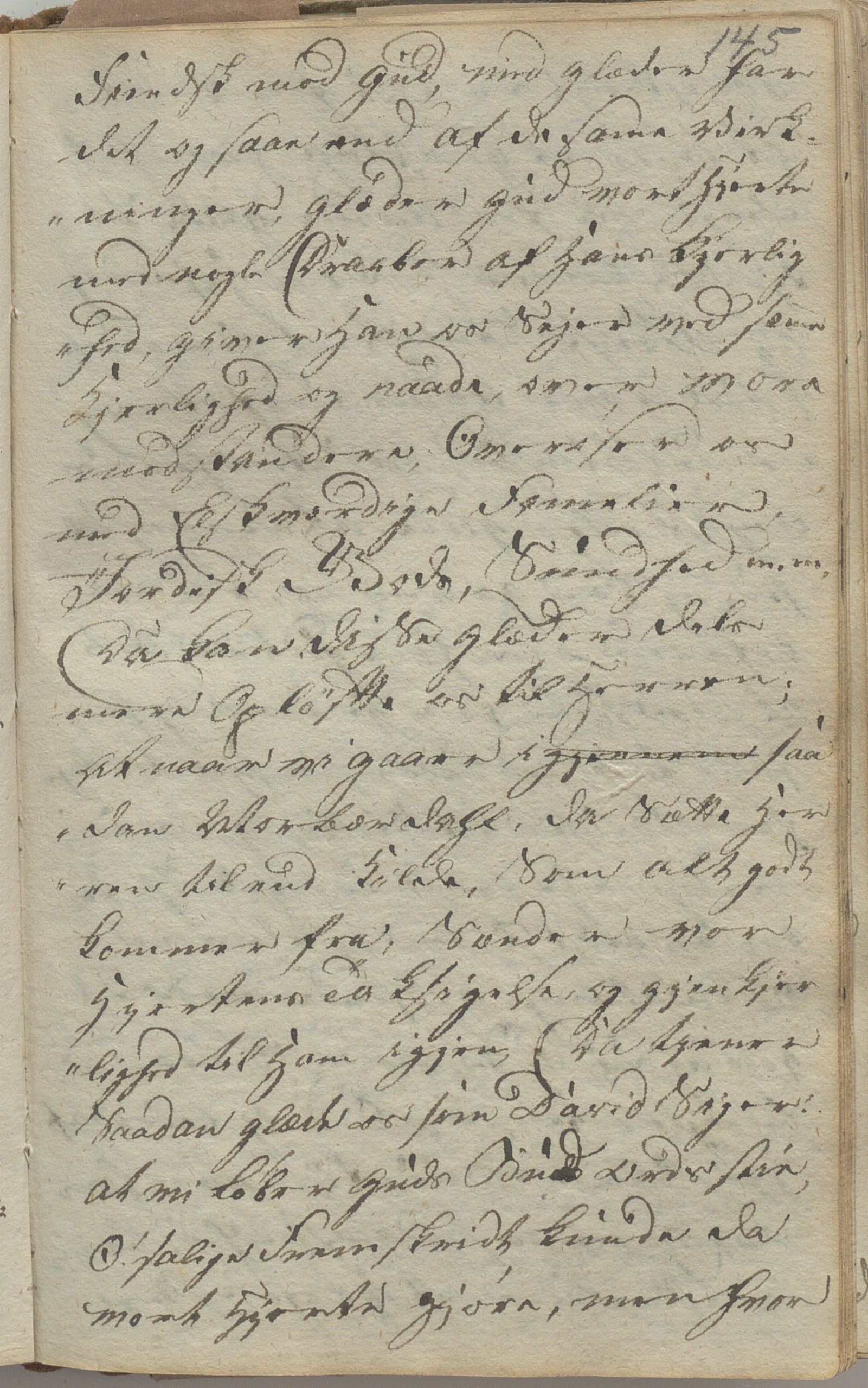 Heggtveitsamlingen, TMF/A-1007/H/L0049/0005: Kopibøker, brev, opptegnelser. / "Smaaland"- Bok tilhørt Ole Olsen Smaaland, 1815-1823, p. 145