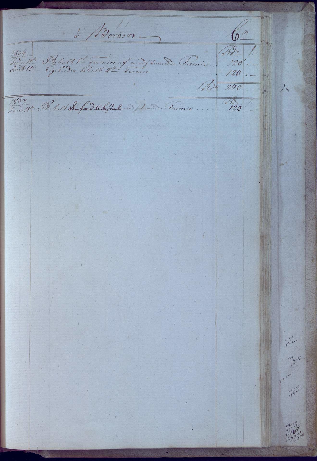 Oxefjordens indbyrdes Assuranceselskab, AAKS/PA-1060a/A/A01/L0001: Forhandlingsprotokoll med regnskap, 1806-1819, p. 19