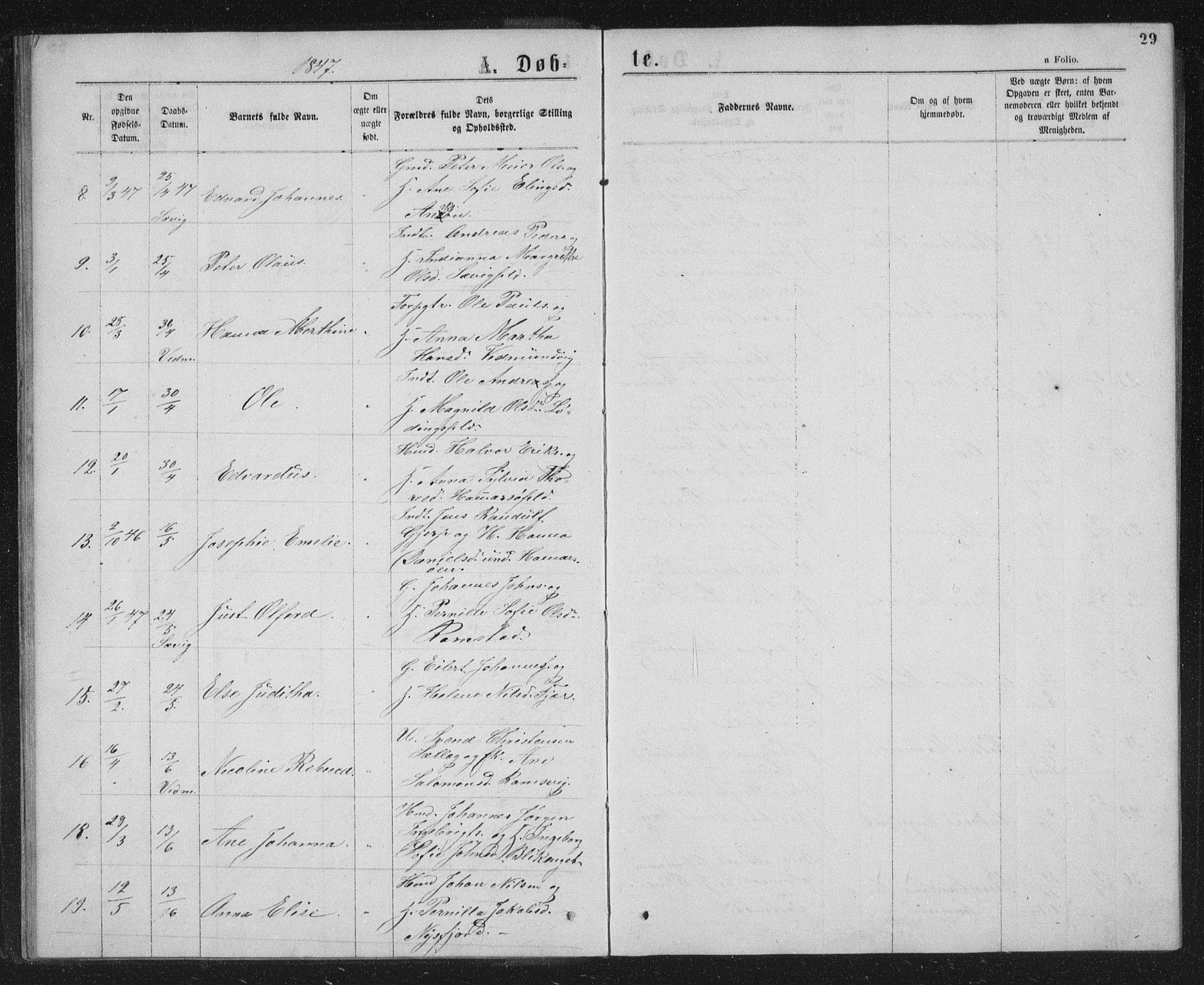 Ministerialprotokoller, klokkerbøker og fødselsregistre - Nord-Trøndelag, AV/SAT-A-1458/768/L0566: Parish register (official) no. 768A01, 1836-1865, p. 29