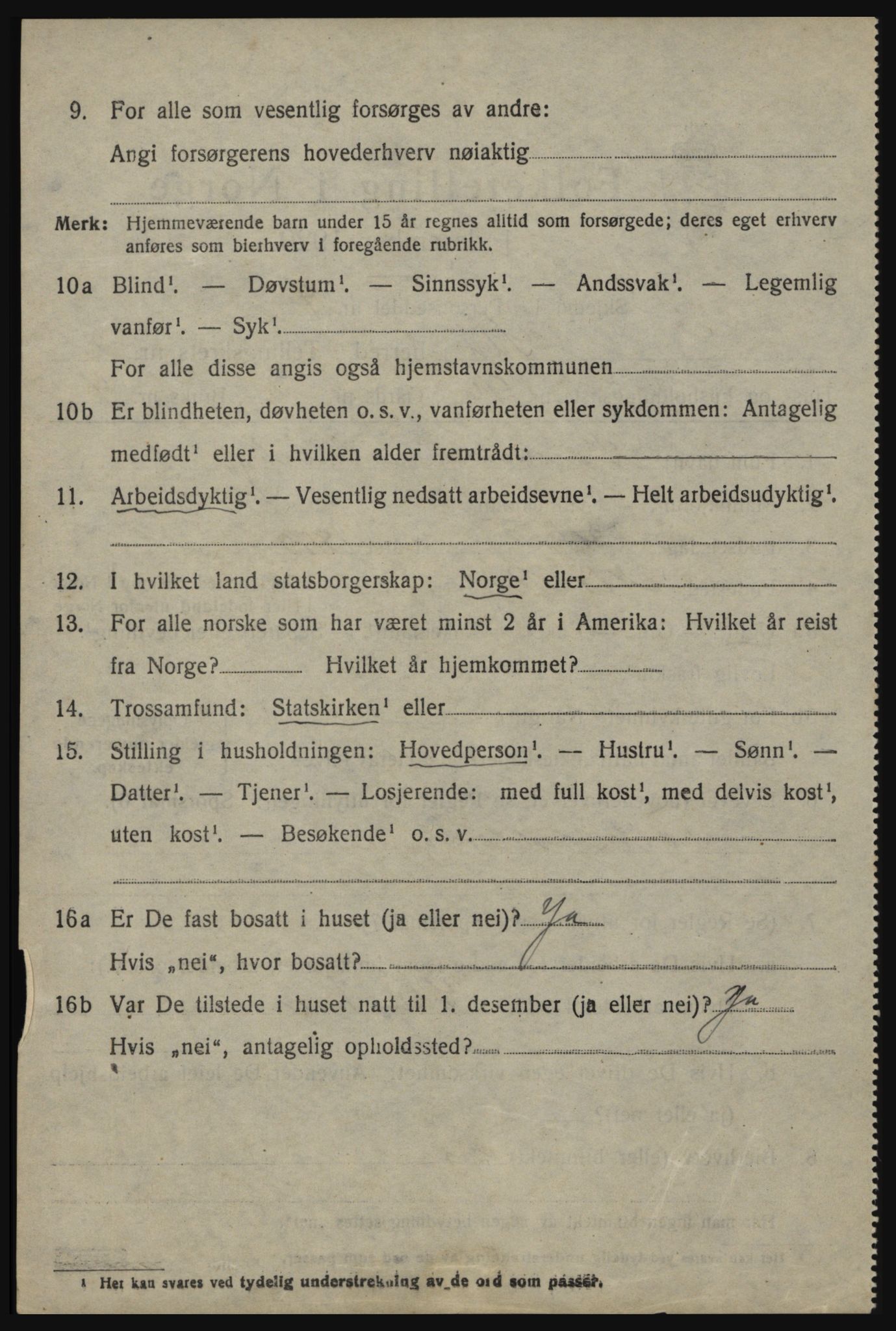 SAO, 1920 census for Idd, 1920, p. 4009