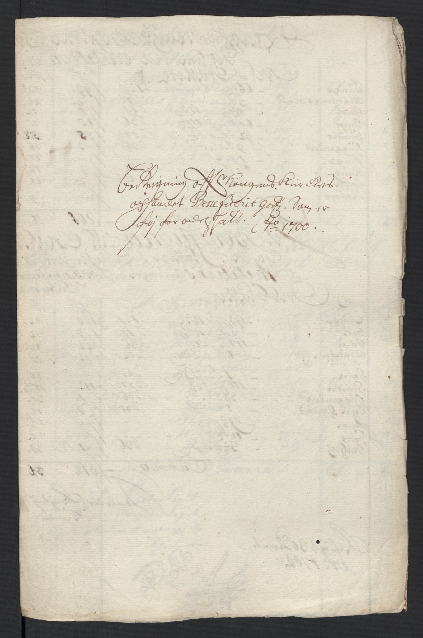 Rentekammeret inntil 1814, Reviderte regnskaper, Fogderegnskap, AV/RA-EA-4092/R04/L0129: Fogderegnskap Moss, Onsøy, Tune, Veme og Åbygge, 1700, p. 294