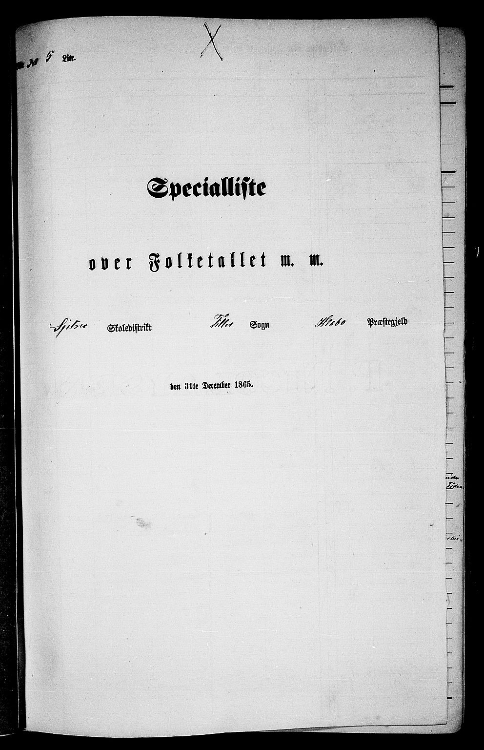 RA, 1865 census for Klæbu, 1865, p. 66
