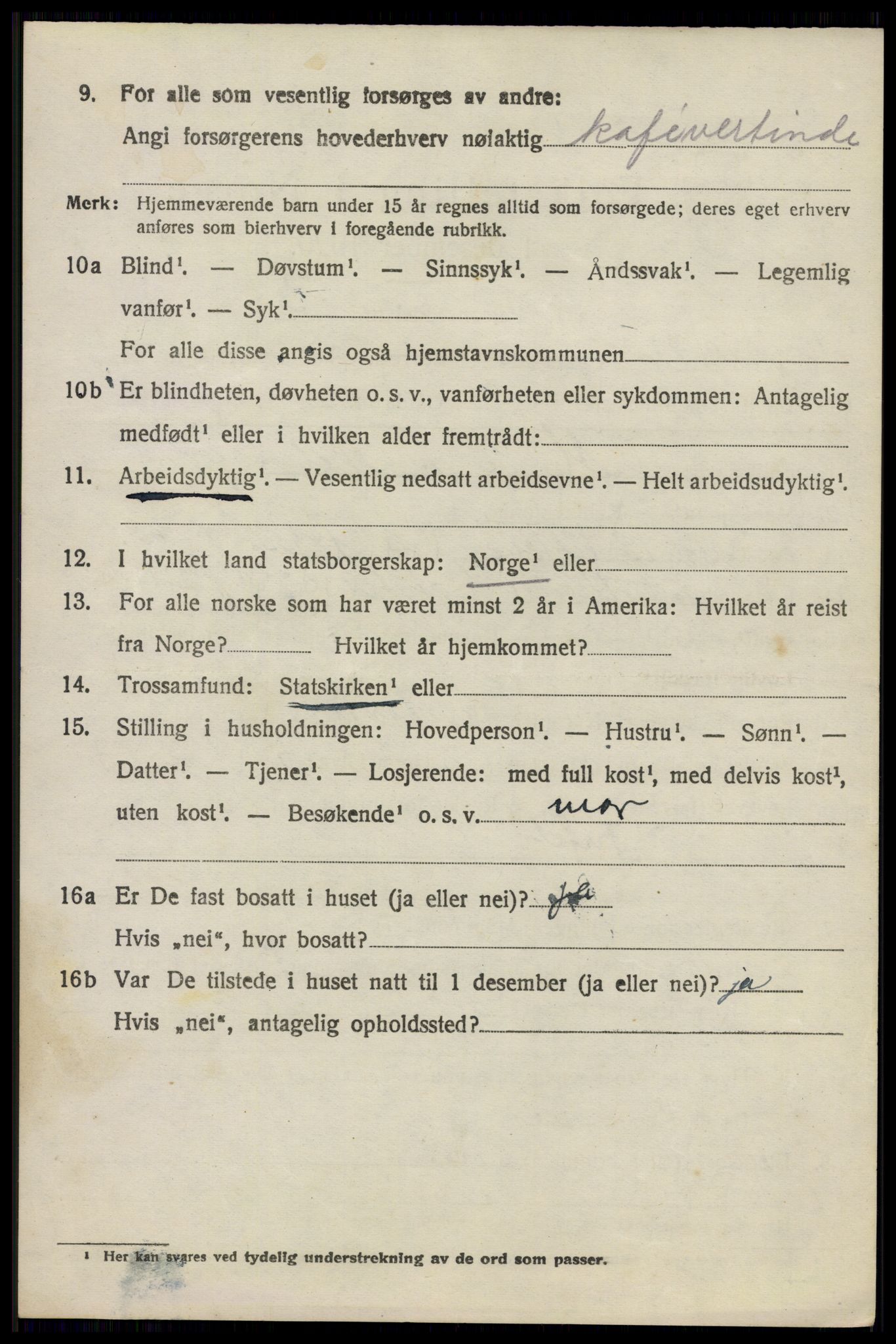 SAO, 1920 census for Oppegård, 1920, p. 1652