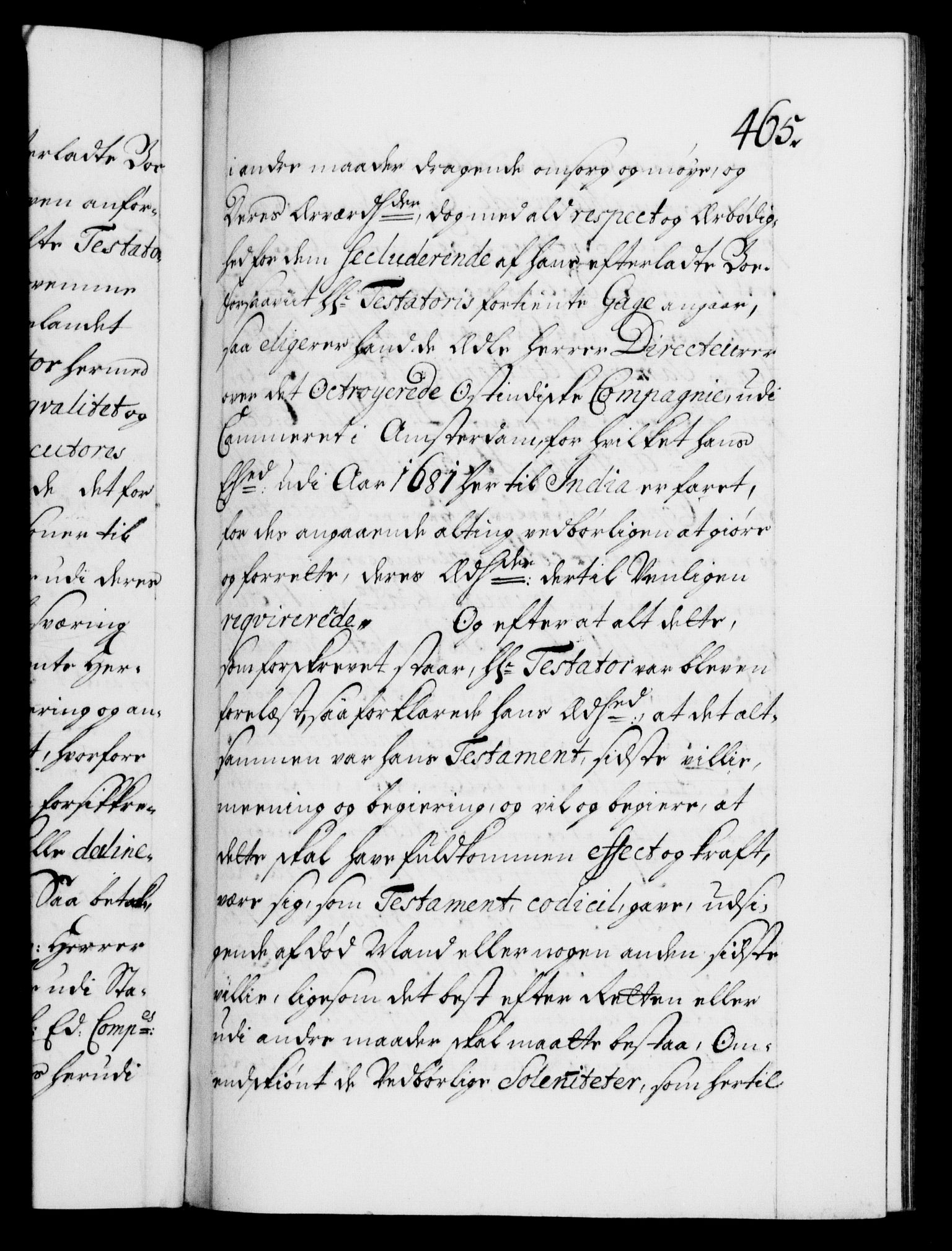 Danske Kanselli 1572-1799, AV/RA-EA-3023/F/Fc/Fca/Fcaa/L0022: Norske registre, 1716-1719, p. 465a