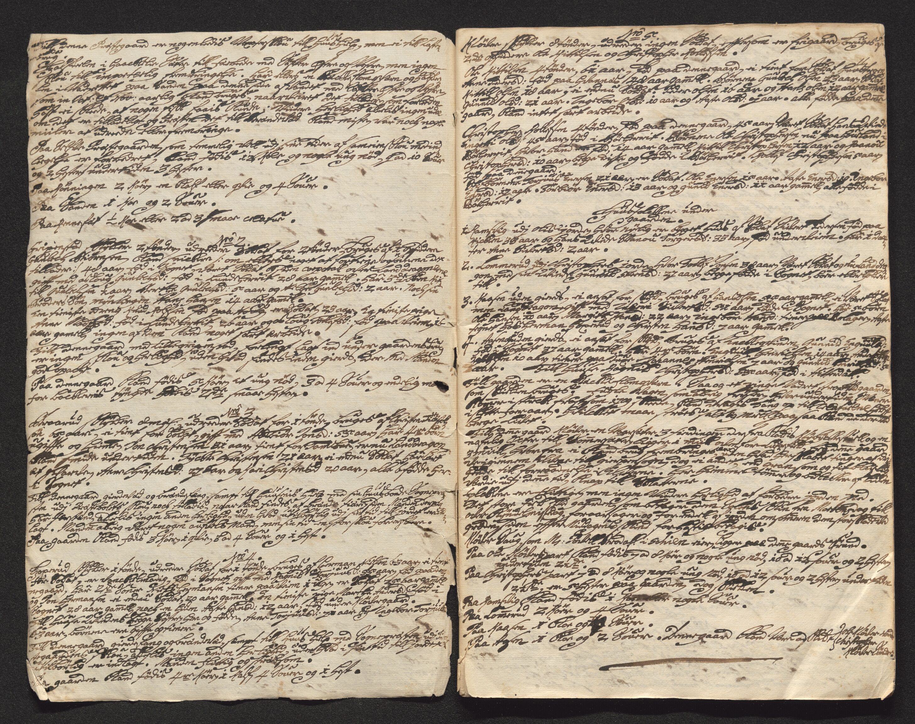 Bratsberg len og amt, AV/SAKO-A-943/I/I34/L0342/0007: Diverse manntall og fortegnelser / Manntall over gårder og innbyggere i Sauherad prestegjeld, 1730, p. 2