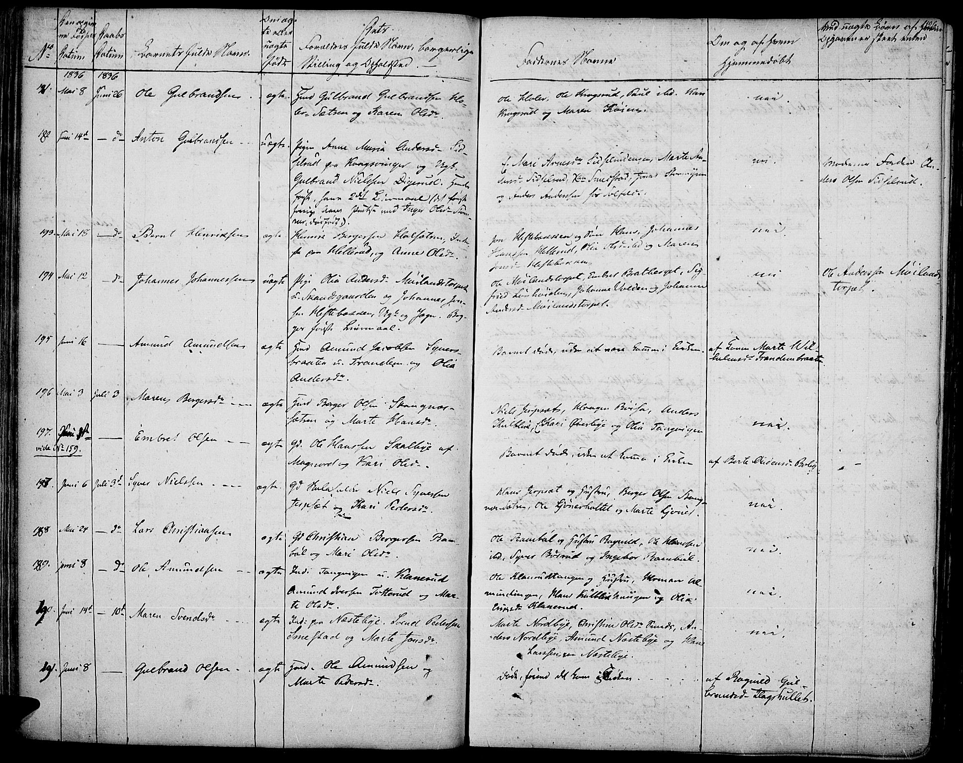 Vinger prestekontor, AV/SAH-PREST-024/H/Ha/Haa/L0007: Parish register (official) no. 7, 1826-1839, p. 126